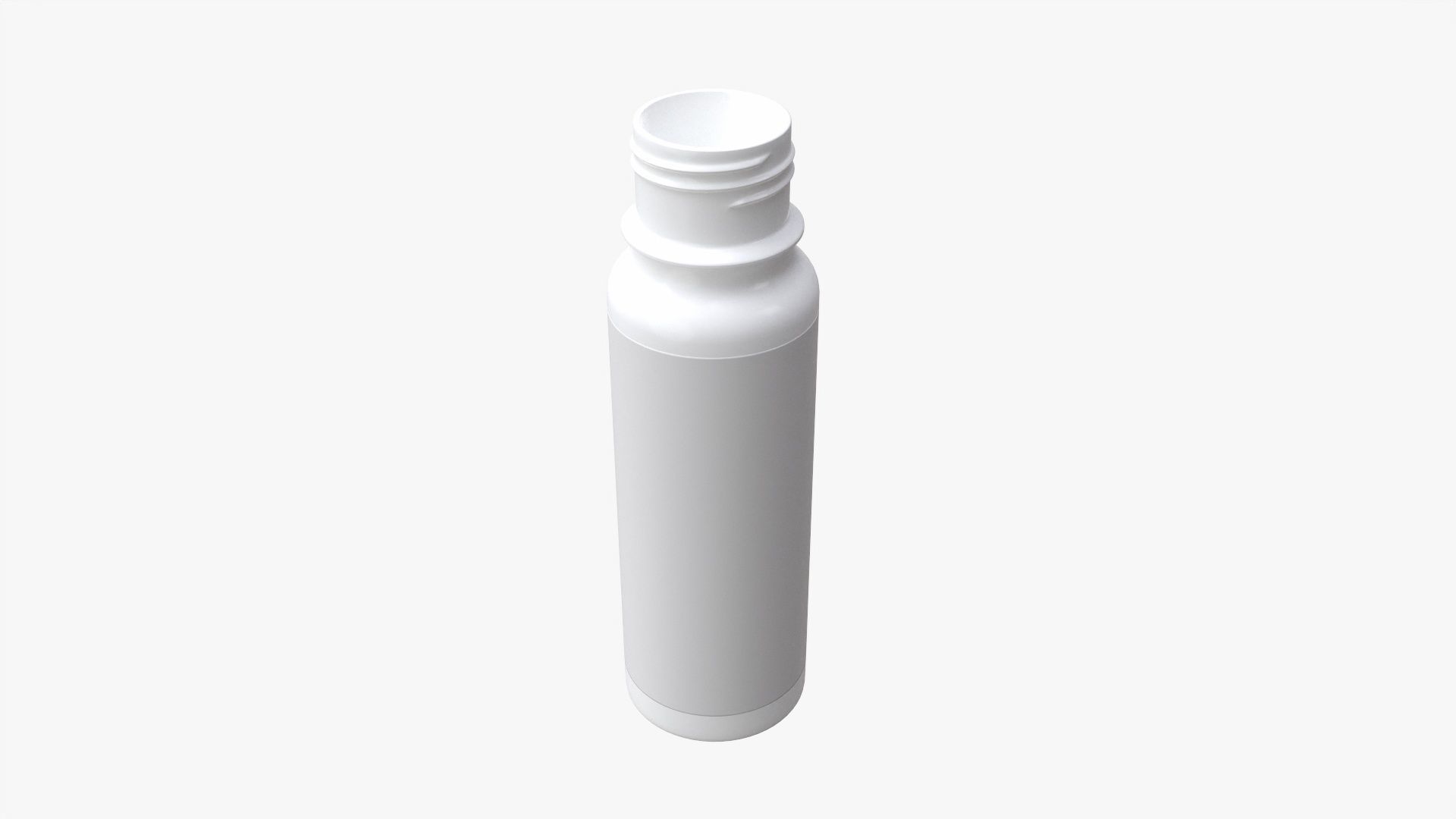 Supplement jar mockup 01 3D model_2