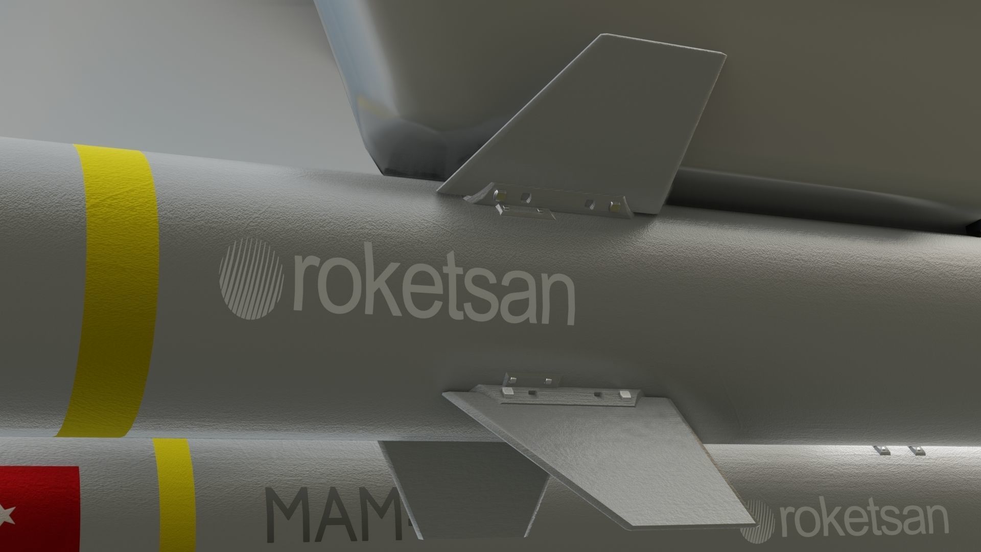 MAM L and MAM C    Micro Smart Munition  Bomb Low-poly 3D model_2