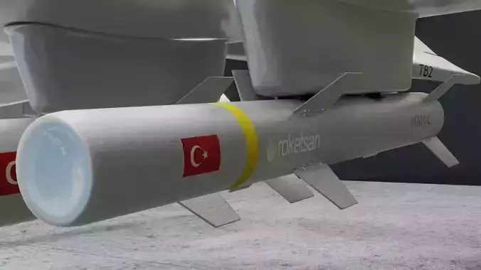 MAM L and MAM C    Micro Smart Munition  Bomb Low-poly 3D model