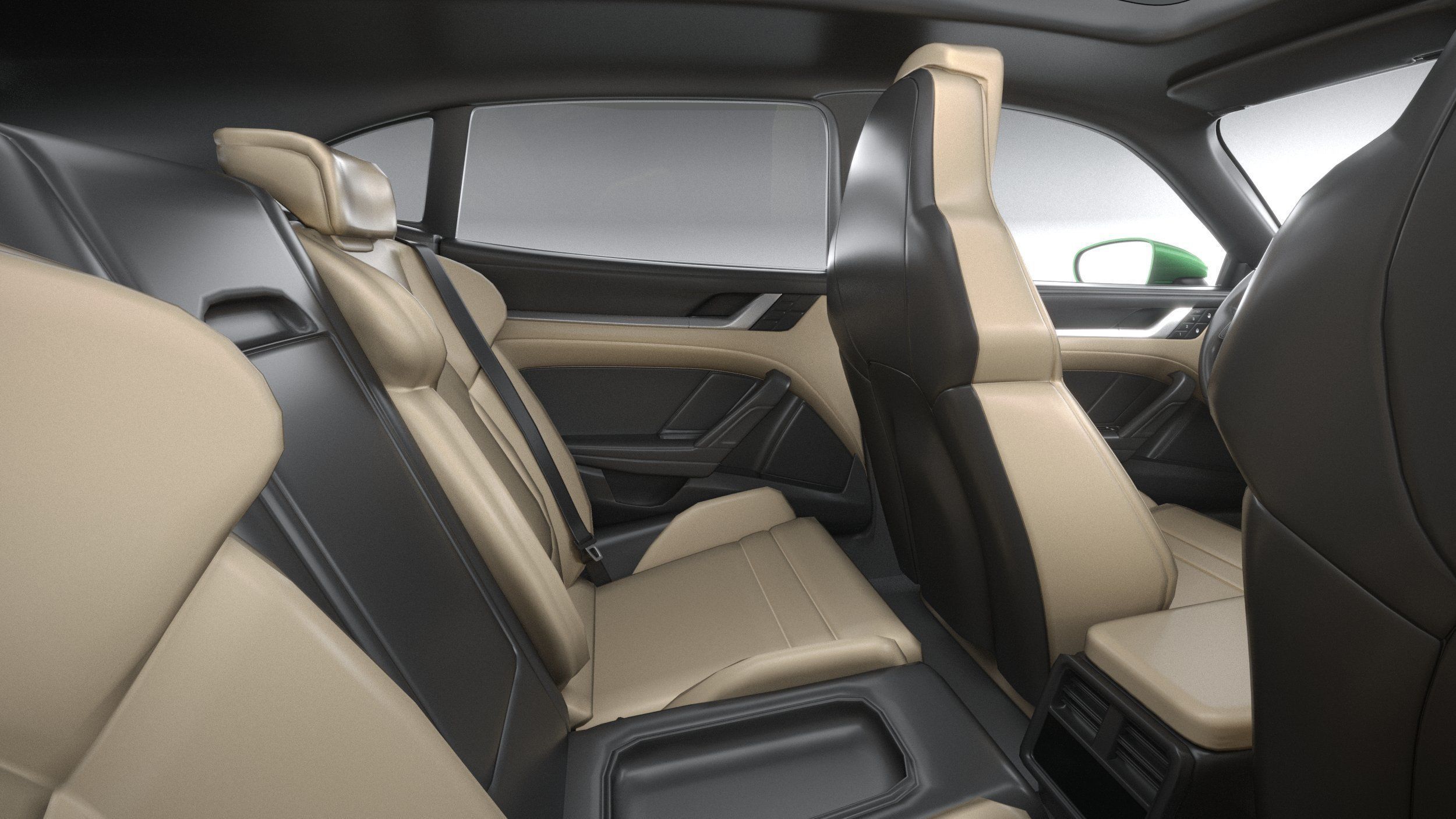 Porsche Taycan Turbo S Cross Turismo 2021 3D model_28