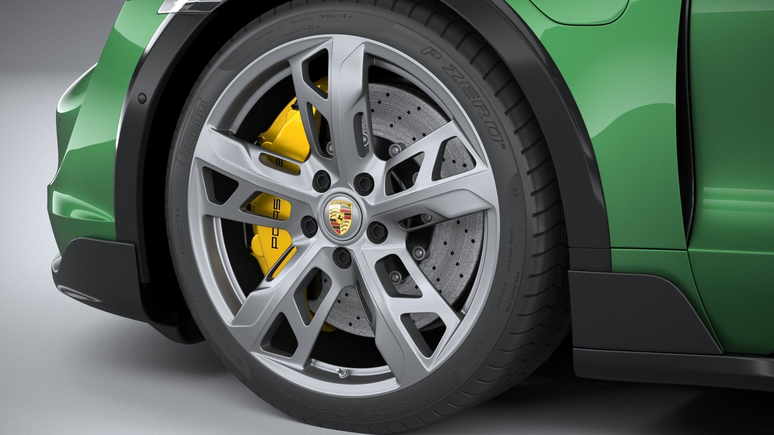 Porsche Taycan Turbo S Cross Turismo 2021 3D model_16