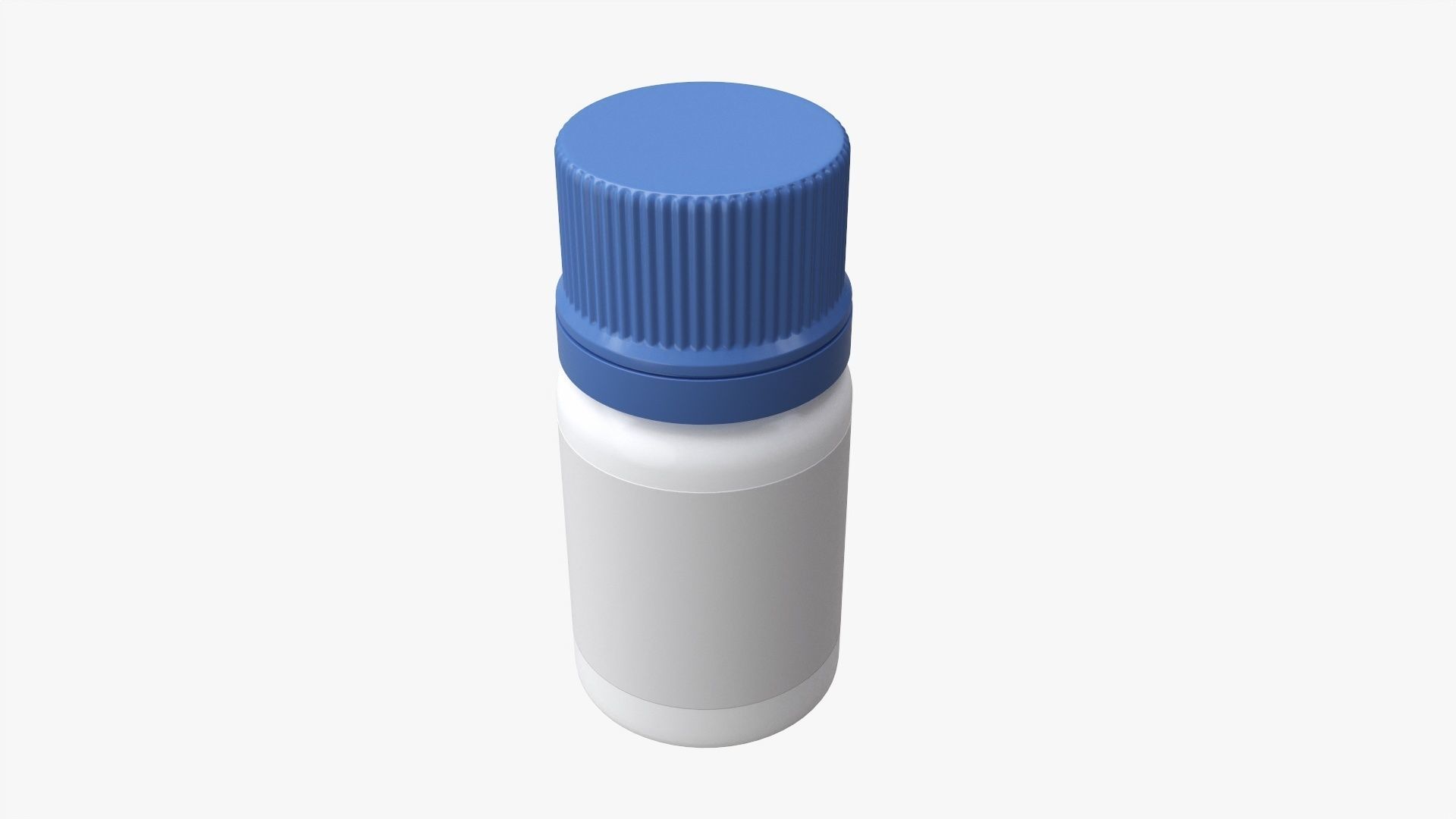 Supplement jar mockup 02 3D model_1