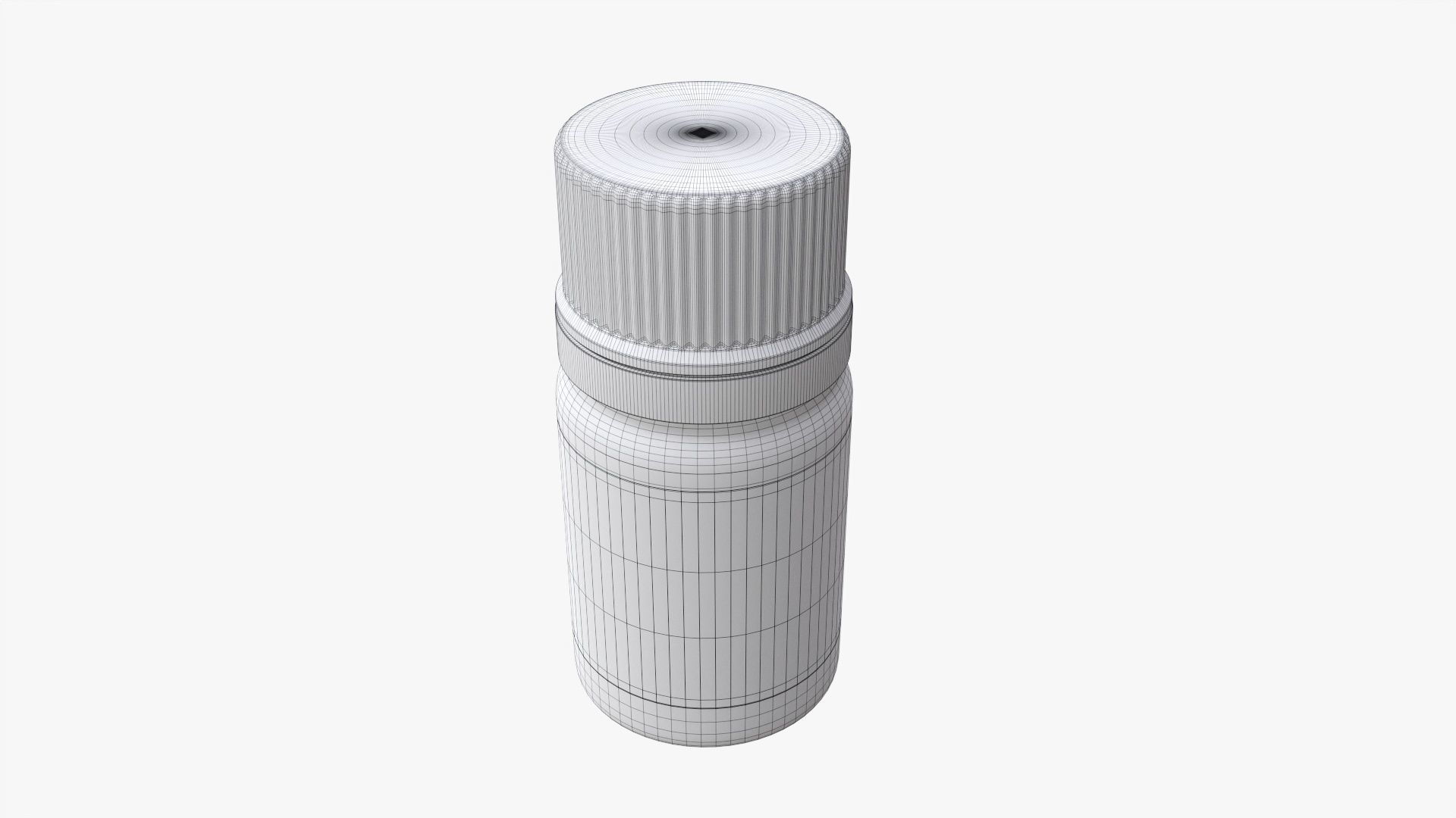 Supplement jar mockup 02 3D model_6