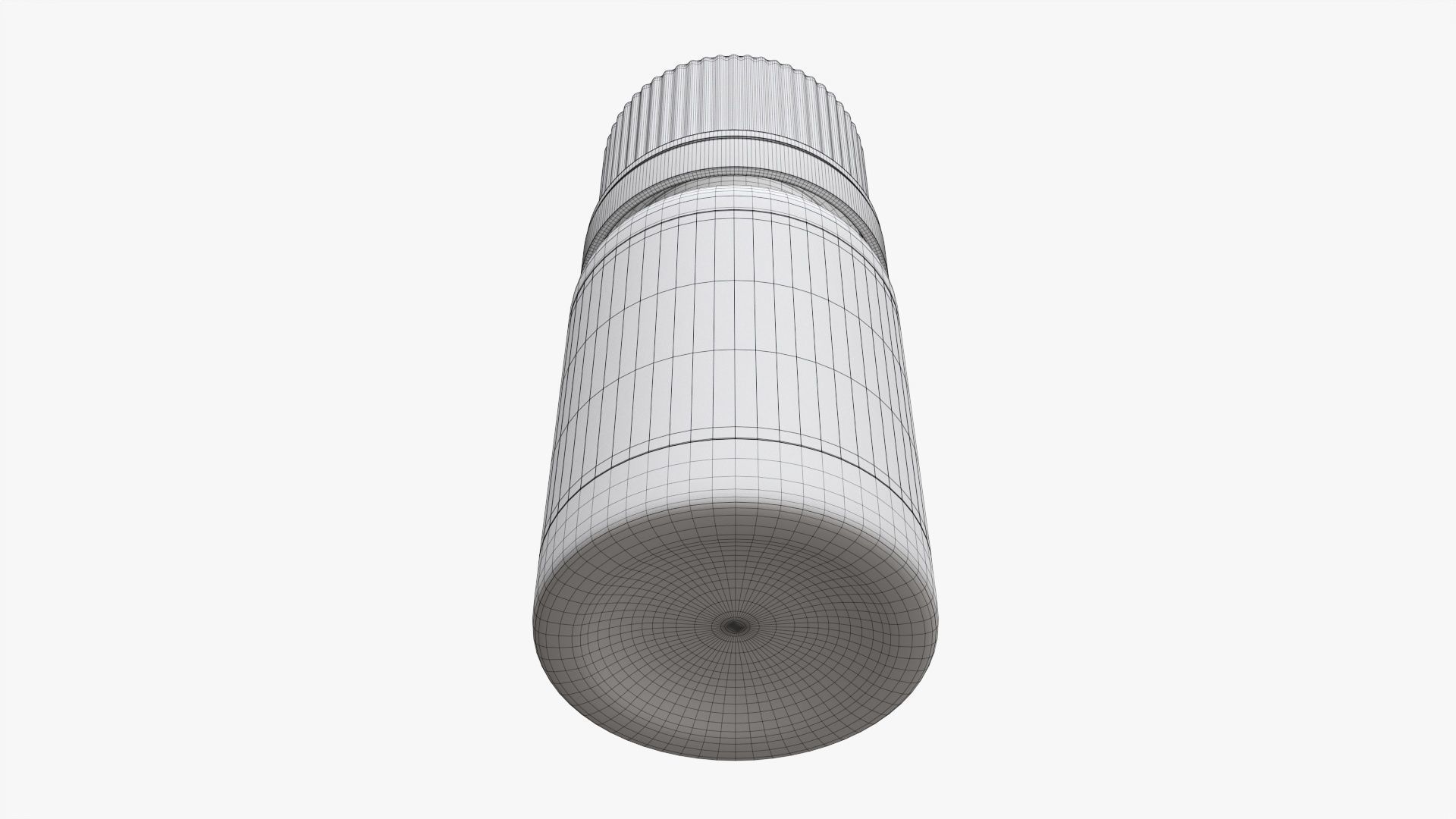 Supplement jar mockup 02 3D model_7