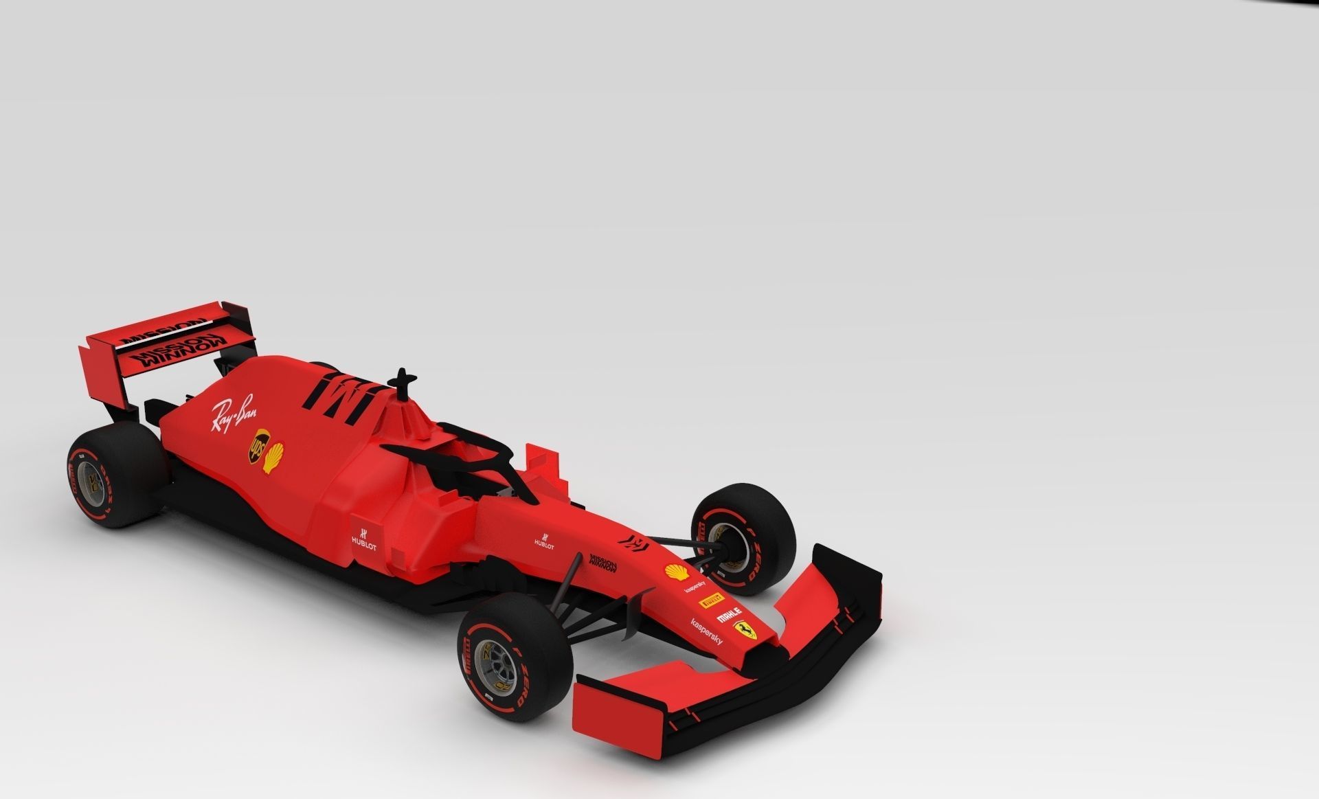 Scuderia Ferrari SF1000 3D model_3