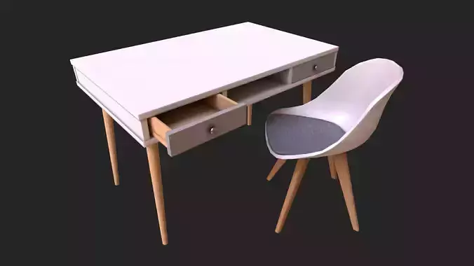 Writing Desk With Chair