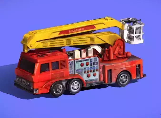 80s BOMBEIRO COMANDO ELETRONICO ESTRELA - 3D SCAN 3D print model
