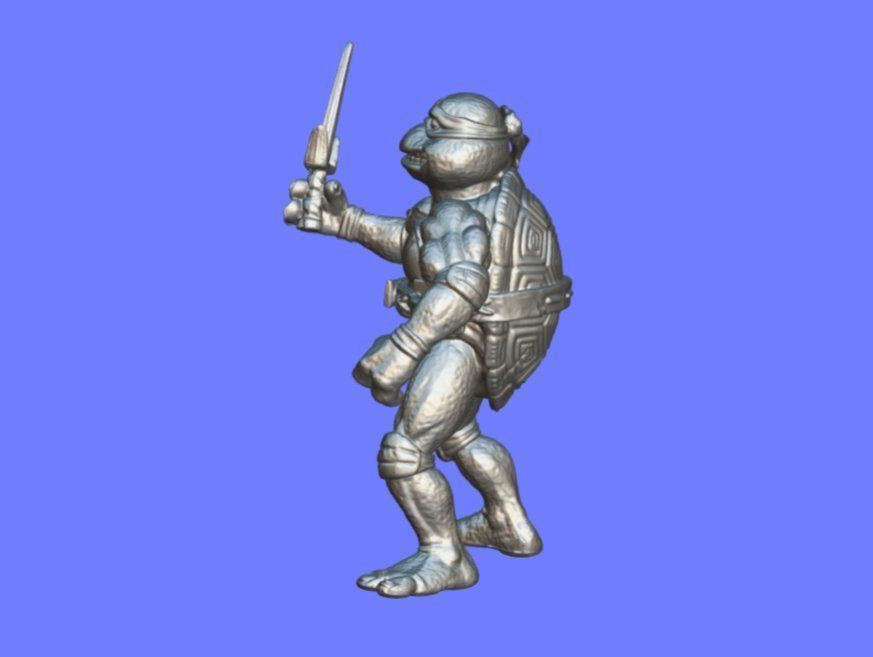 90s Bootleg TMNT Raphael - 3D SCAN 3D print model_6