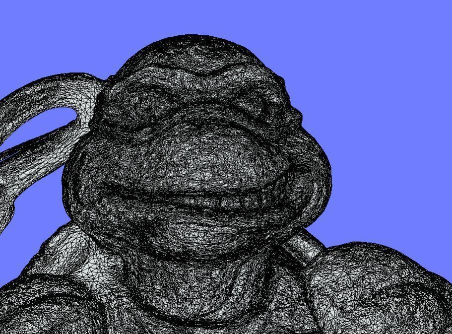 90s Bootleg TMNT Raphael - 3D SCAN 3D print model_10