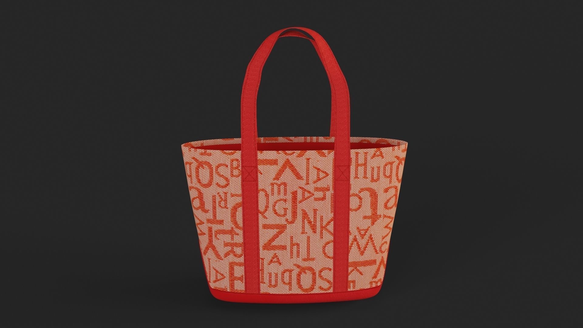 Bag 3d Model tote 3D model_1
