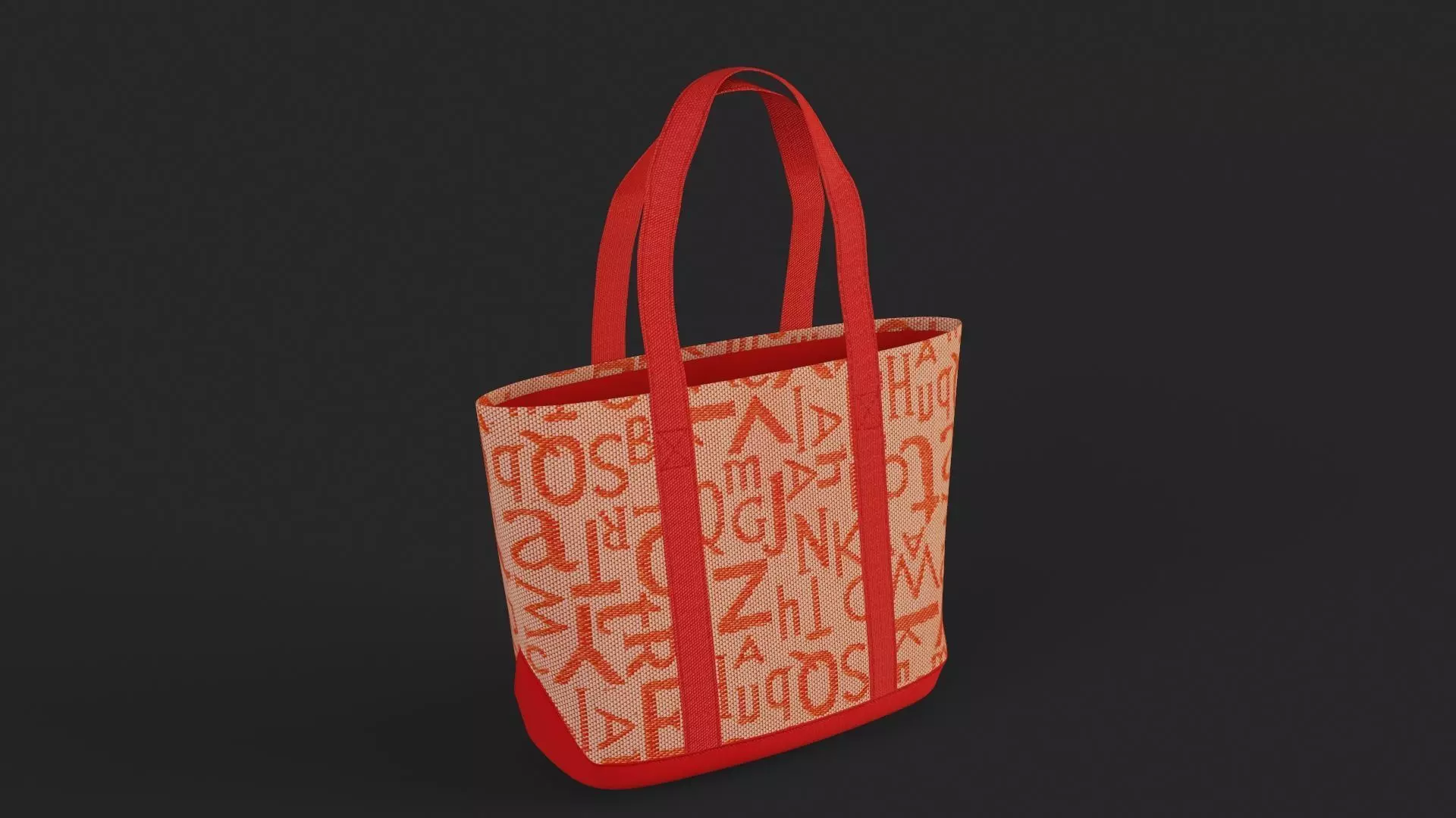 Bag 3d Model tote 3D model_0