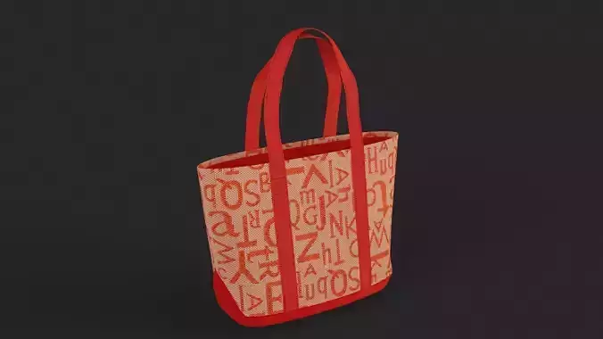 Bag 3d Model tote