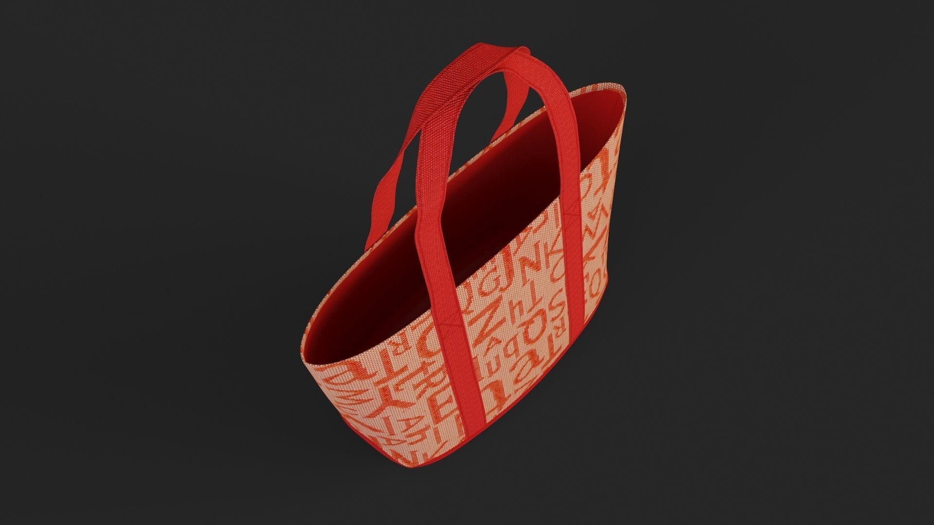 Bag 3d Model tote 3D model_5
