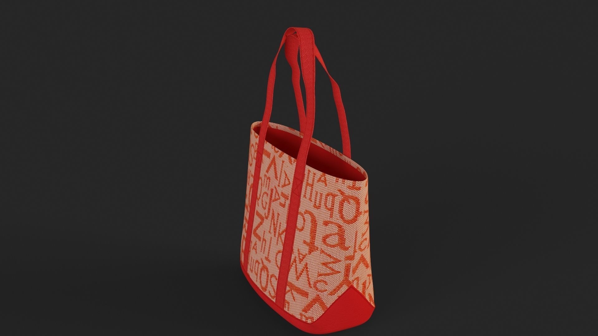 Bag 3d Model tote 3D model_3