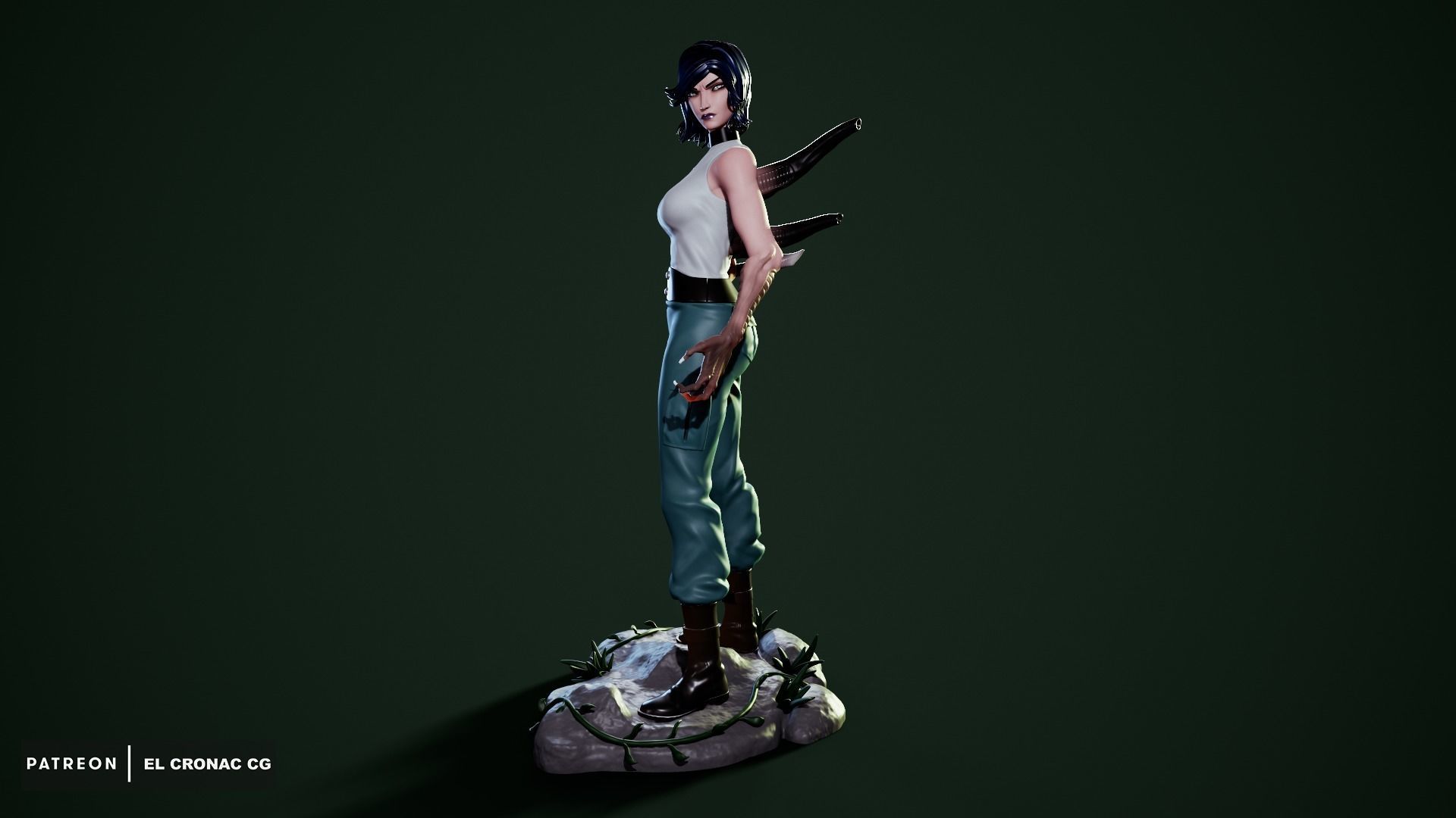 Eloise - AvP 3D print model_2