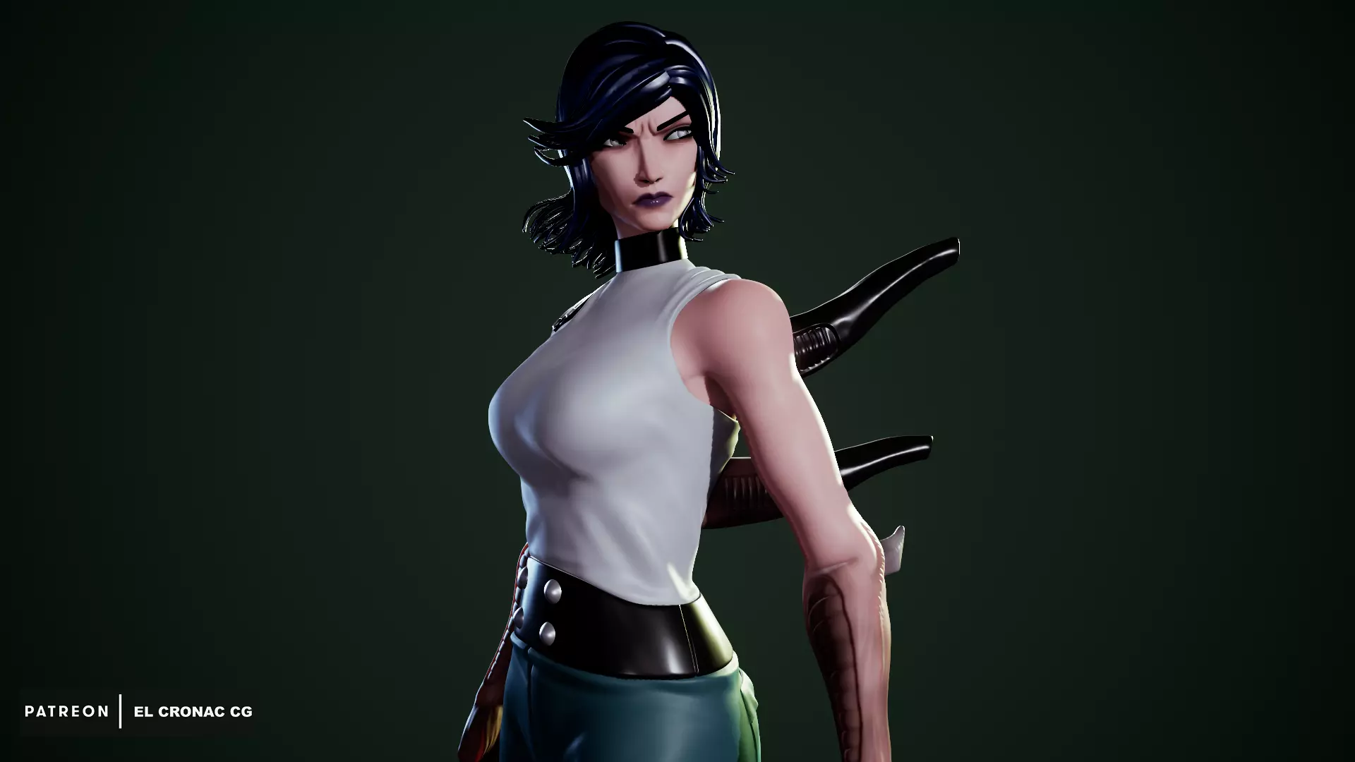 Eloise - AvP 3D print model_0