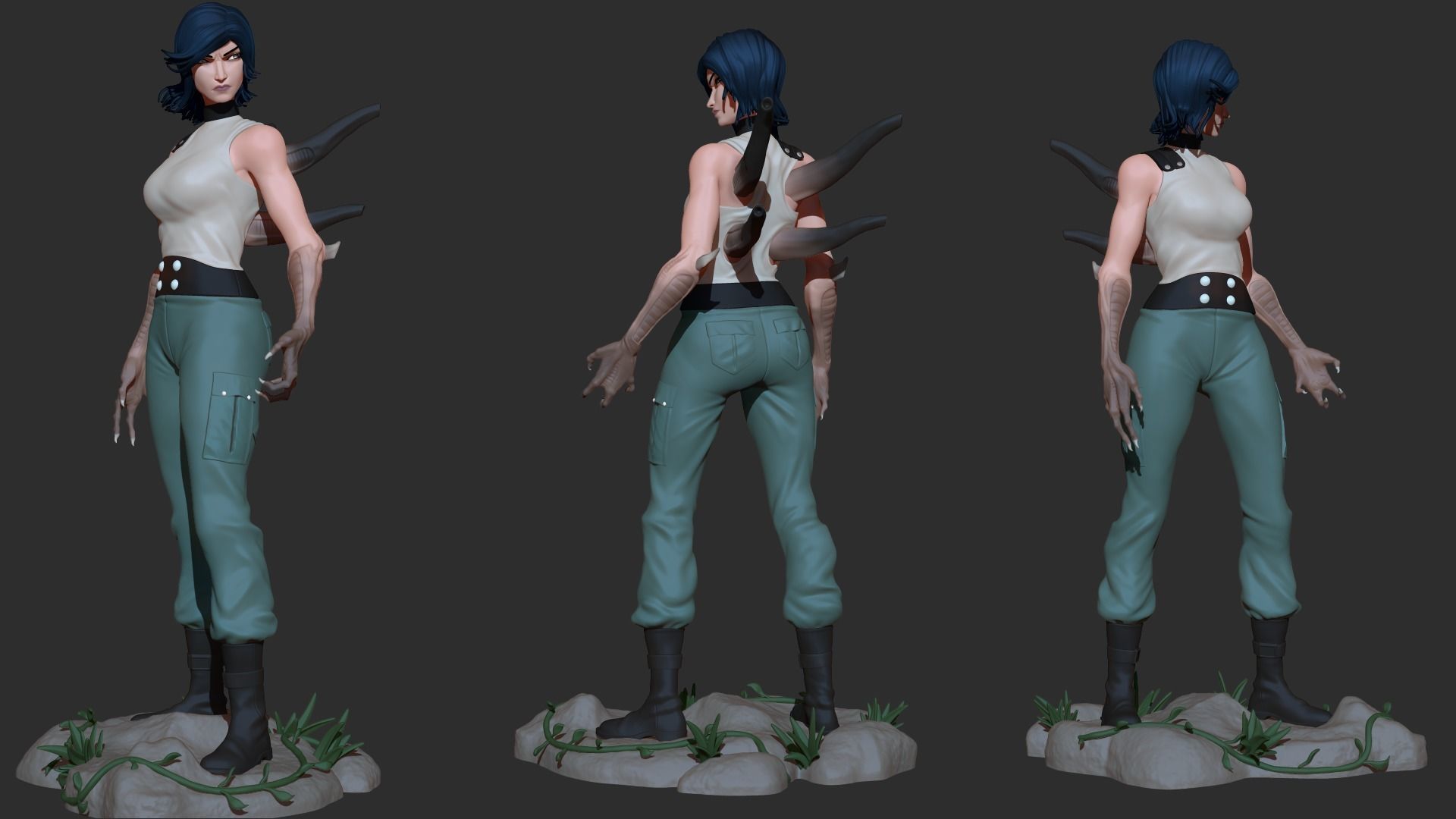 Eloise - AvP 3D print model_4