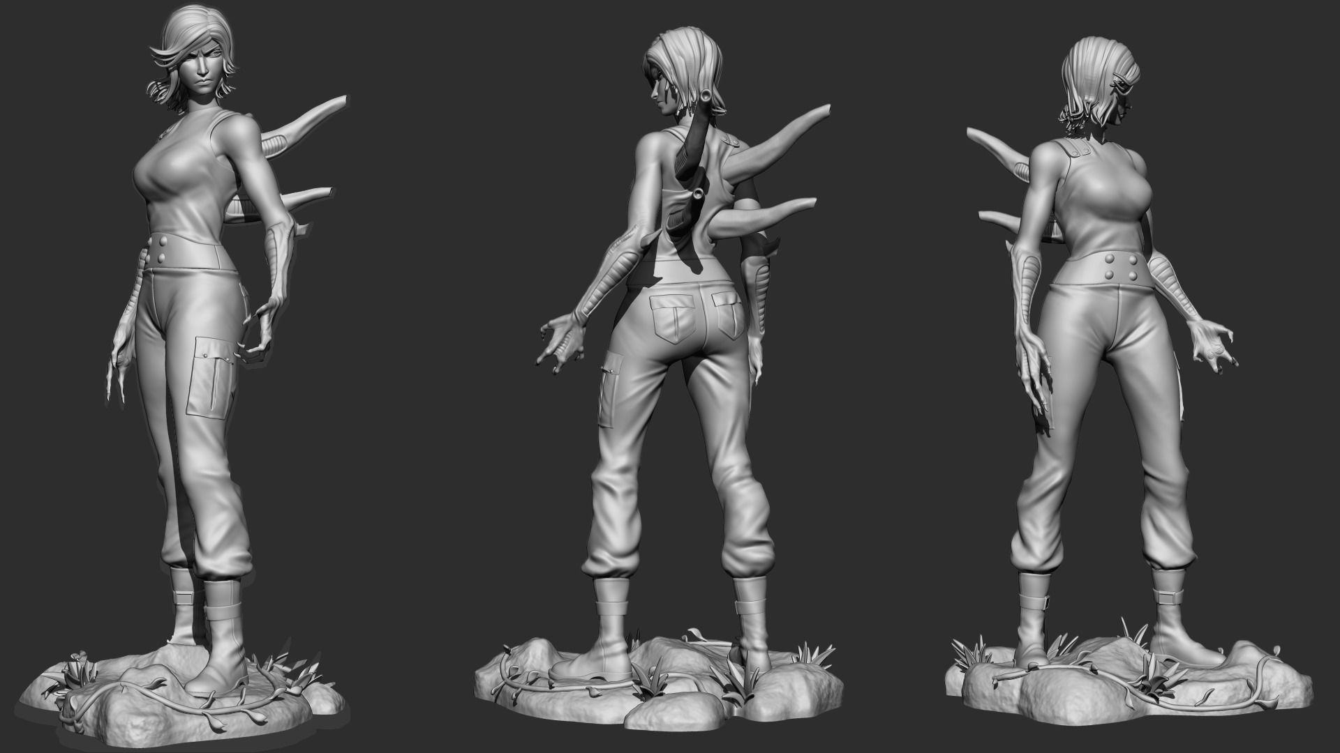 Eloise - AvP 3D print model_5