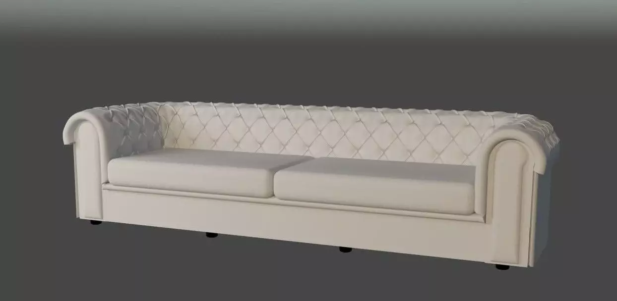 Cool sofa model for home interior 3D model_0