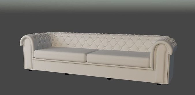 Cool sofa model for home interior 3D model