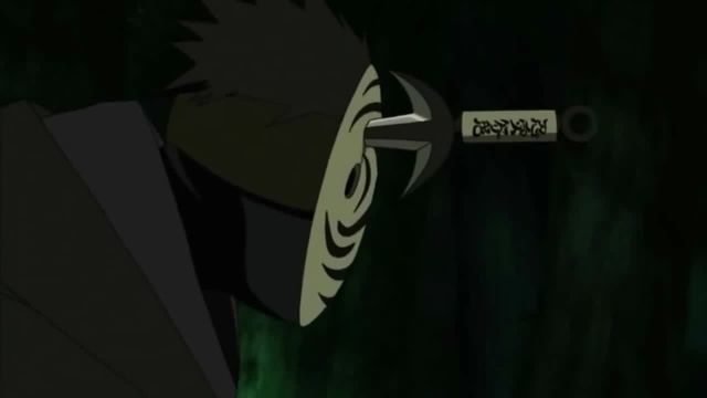 White Obito mask 3D model_19