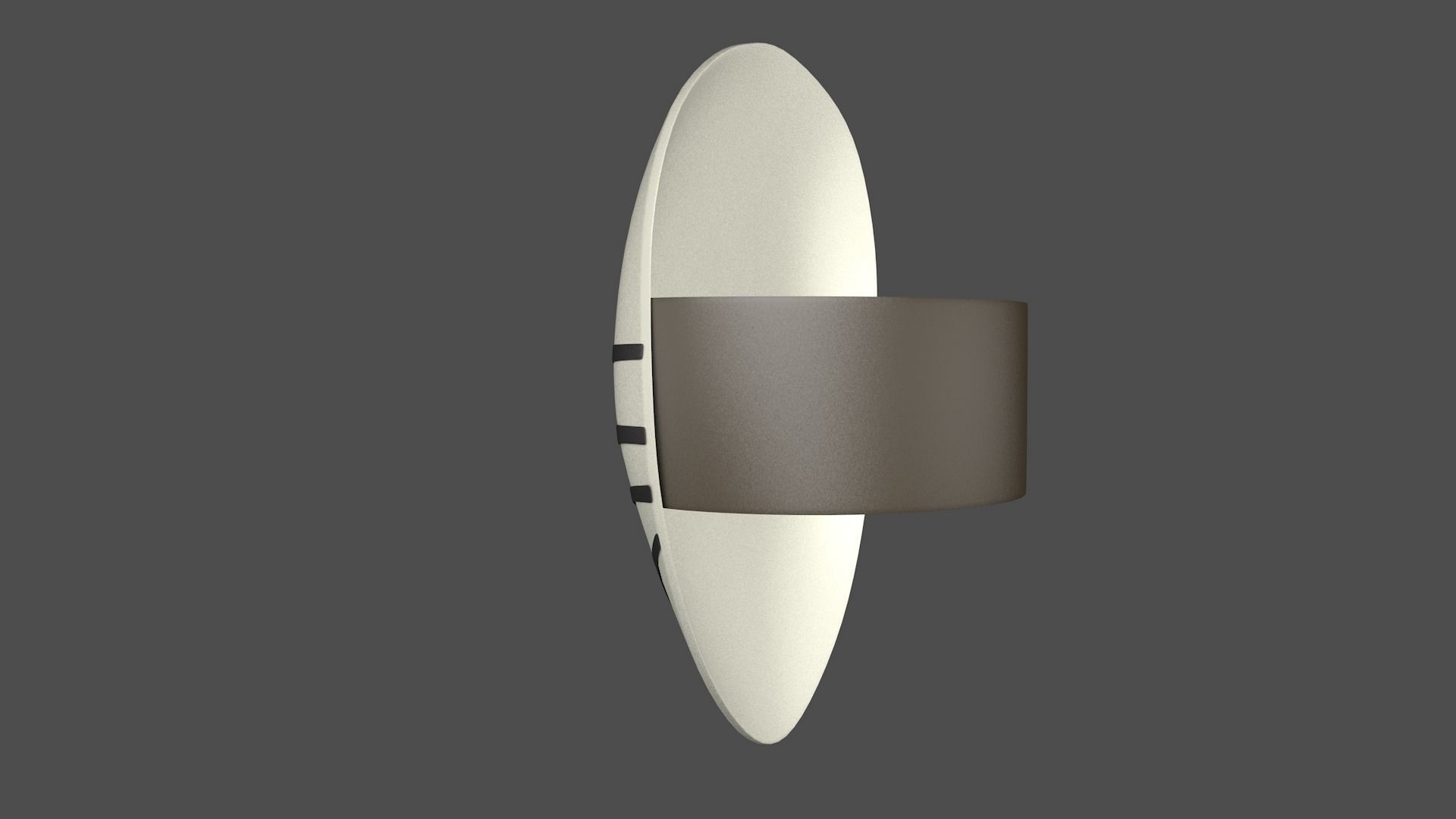 White Obito mask 3D model_14