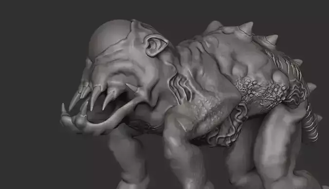 Creature froges 3D model