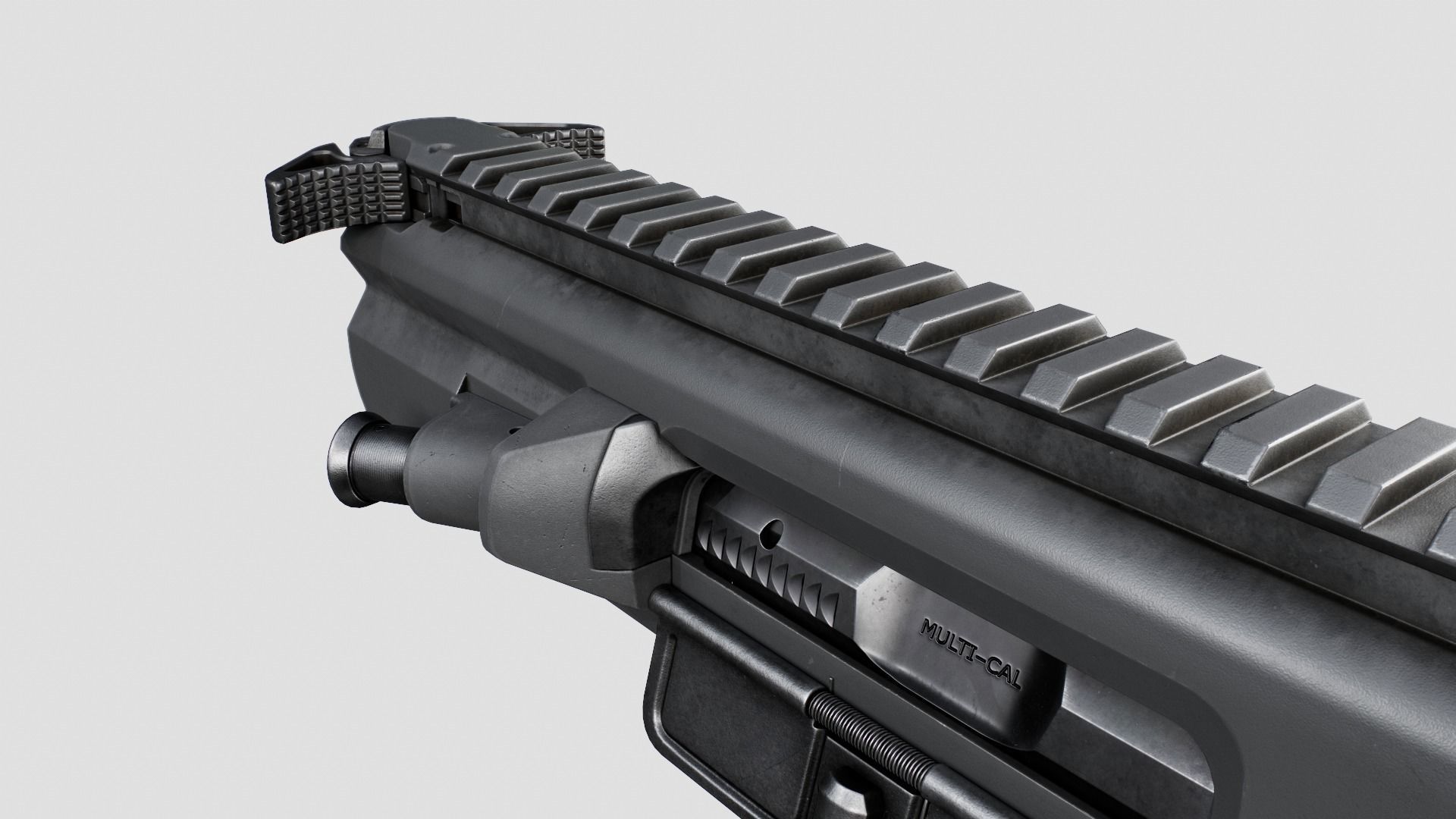 Sig Sauer MCX Virtus Assault Rifle Low-poly 3D model_39