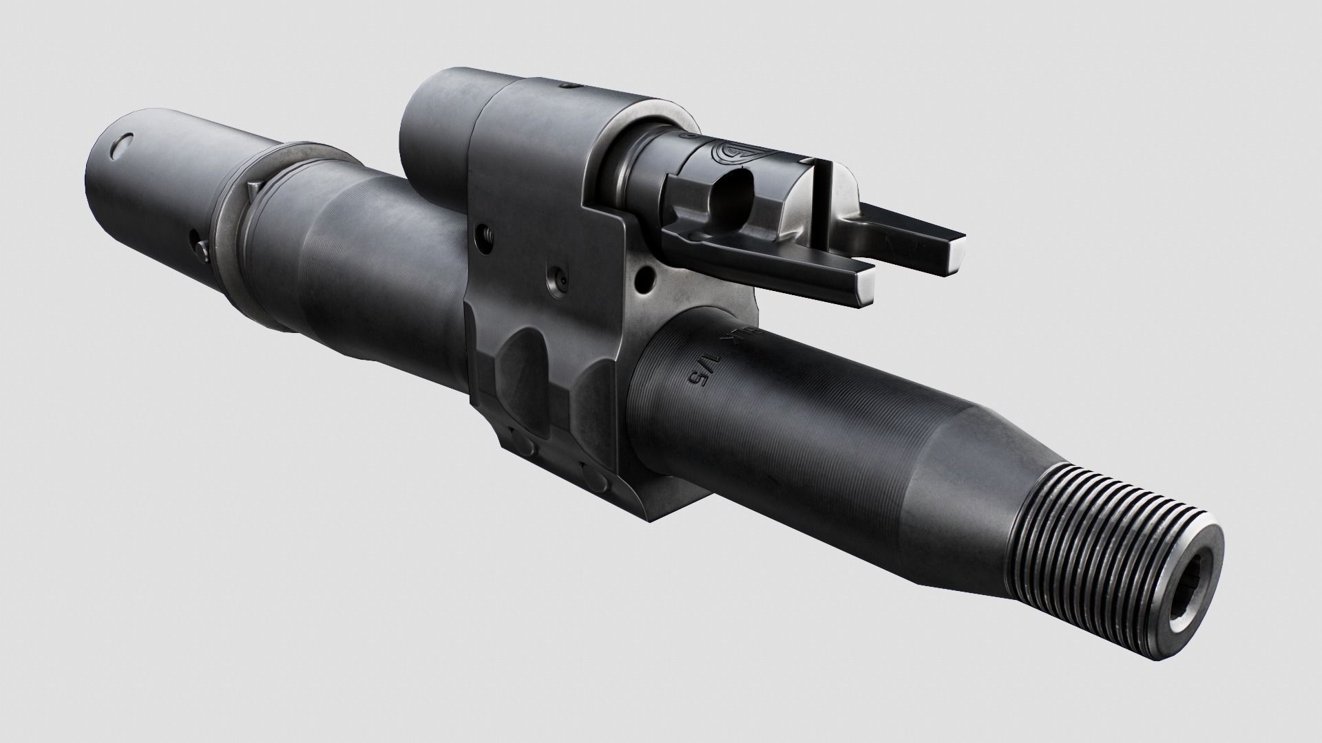 Sig Sauer MCX Virtus Assault Rifle Low-poly 3D model_49