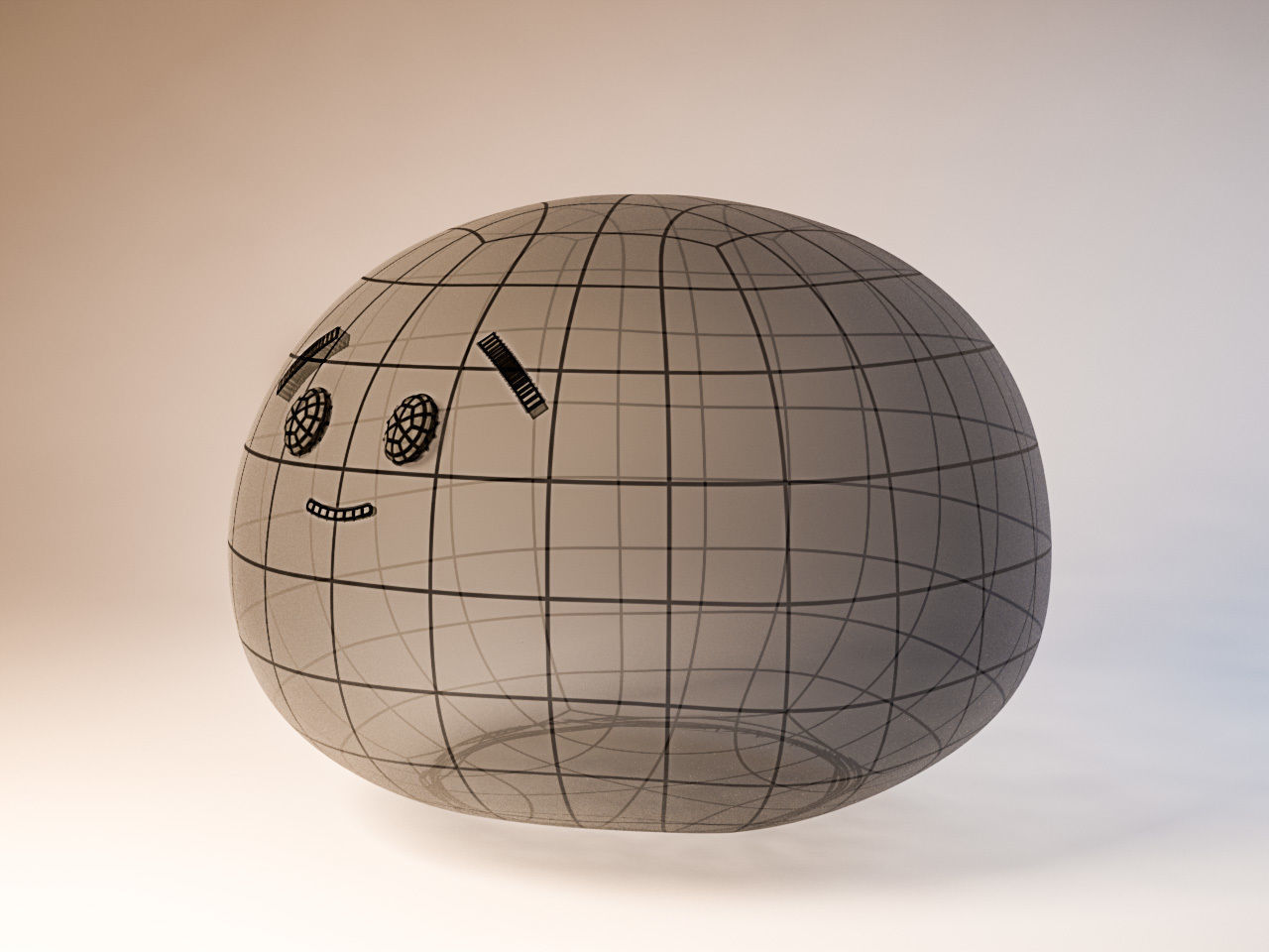 Mochi from Waffles and Mochi 3D print model_5