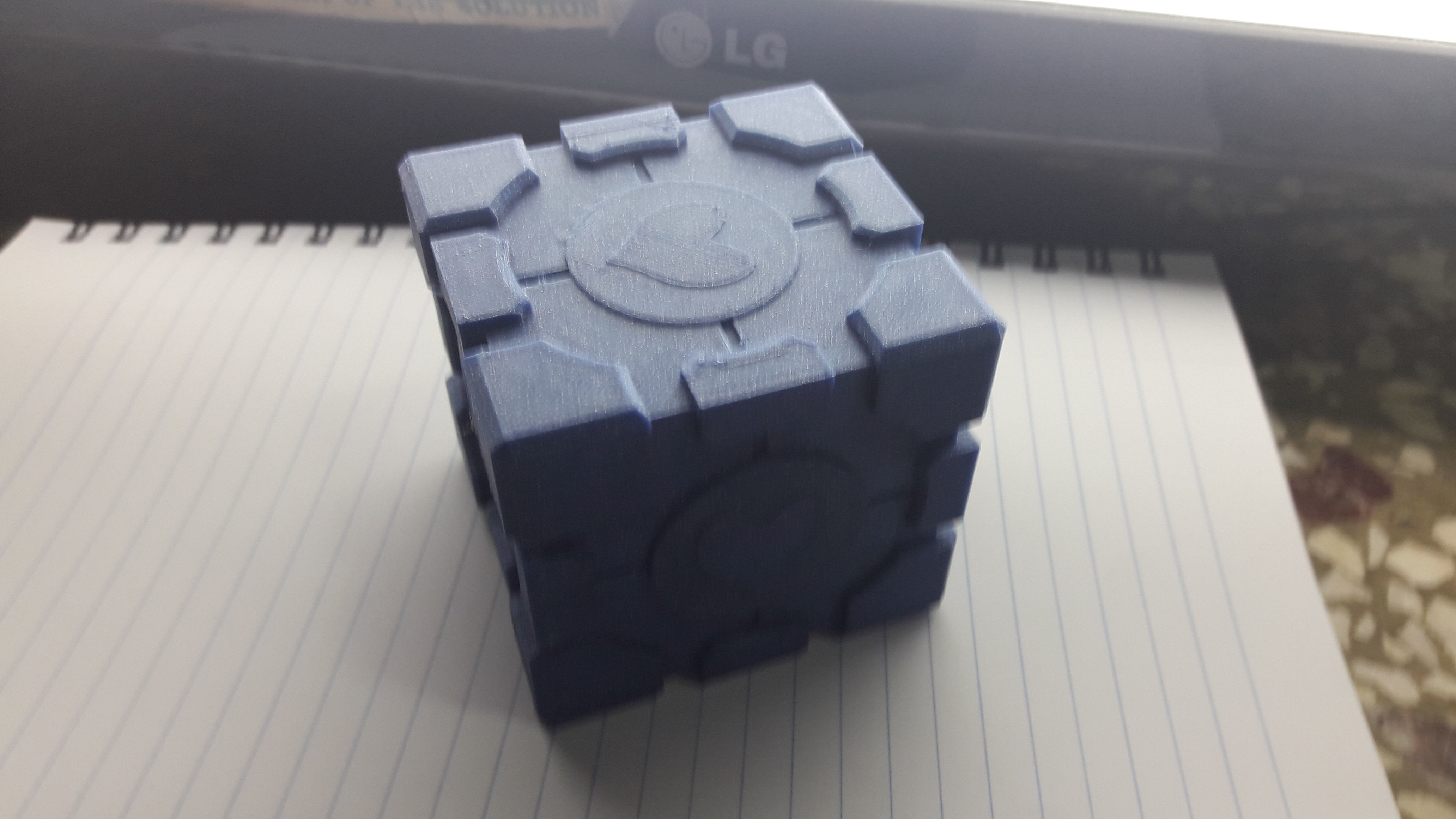Companion Cube 3D print model_9