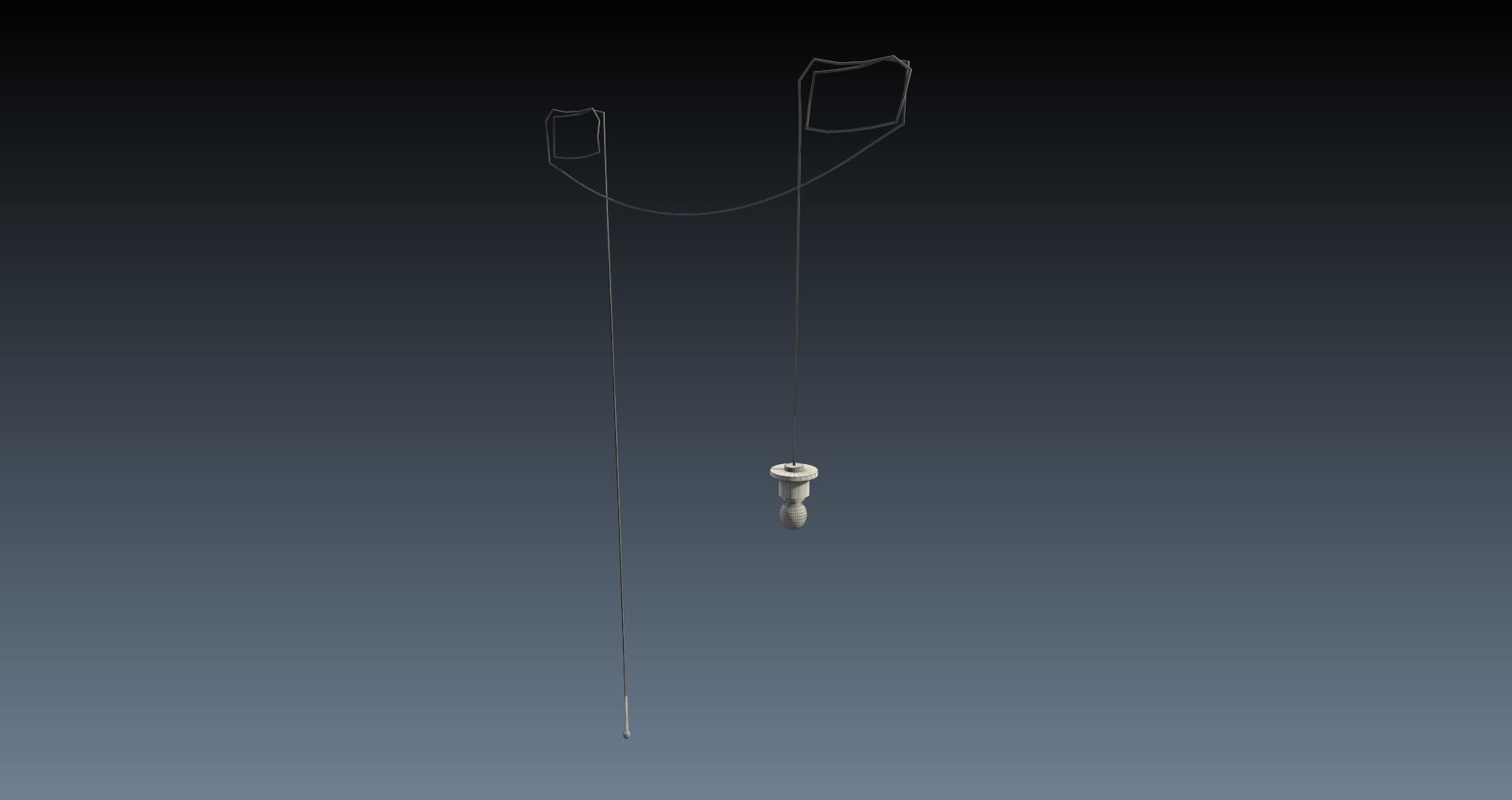 Low-Poly Horror Attic Pack Low-poly 3D model_37