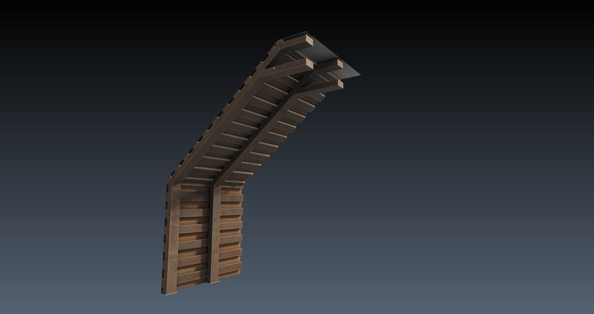 Low-Poly Horror Attic Pack Low-poly 3D model_58