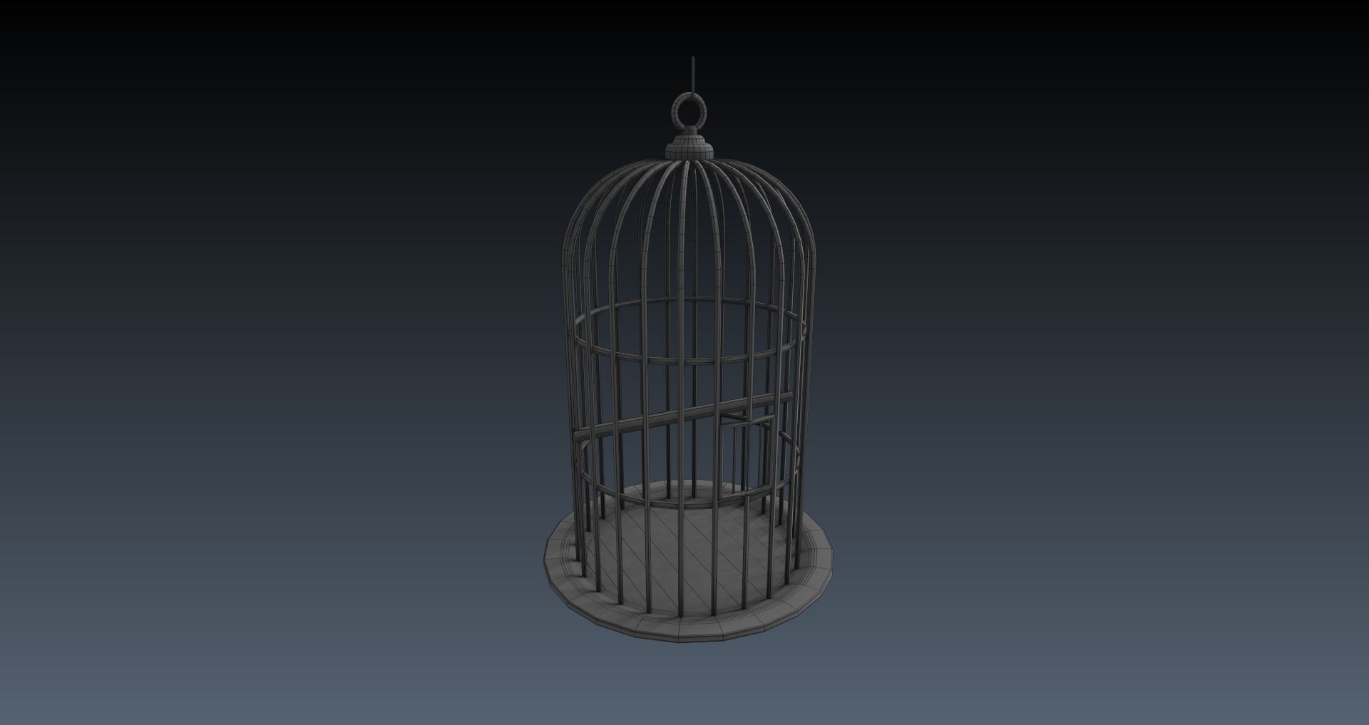 Low-Poly Horror Attic Pack Low-poly 3D model_5