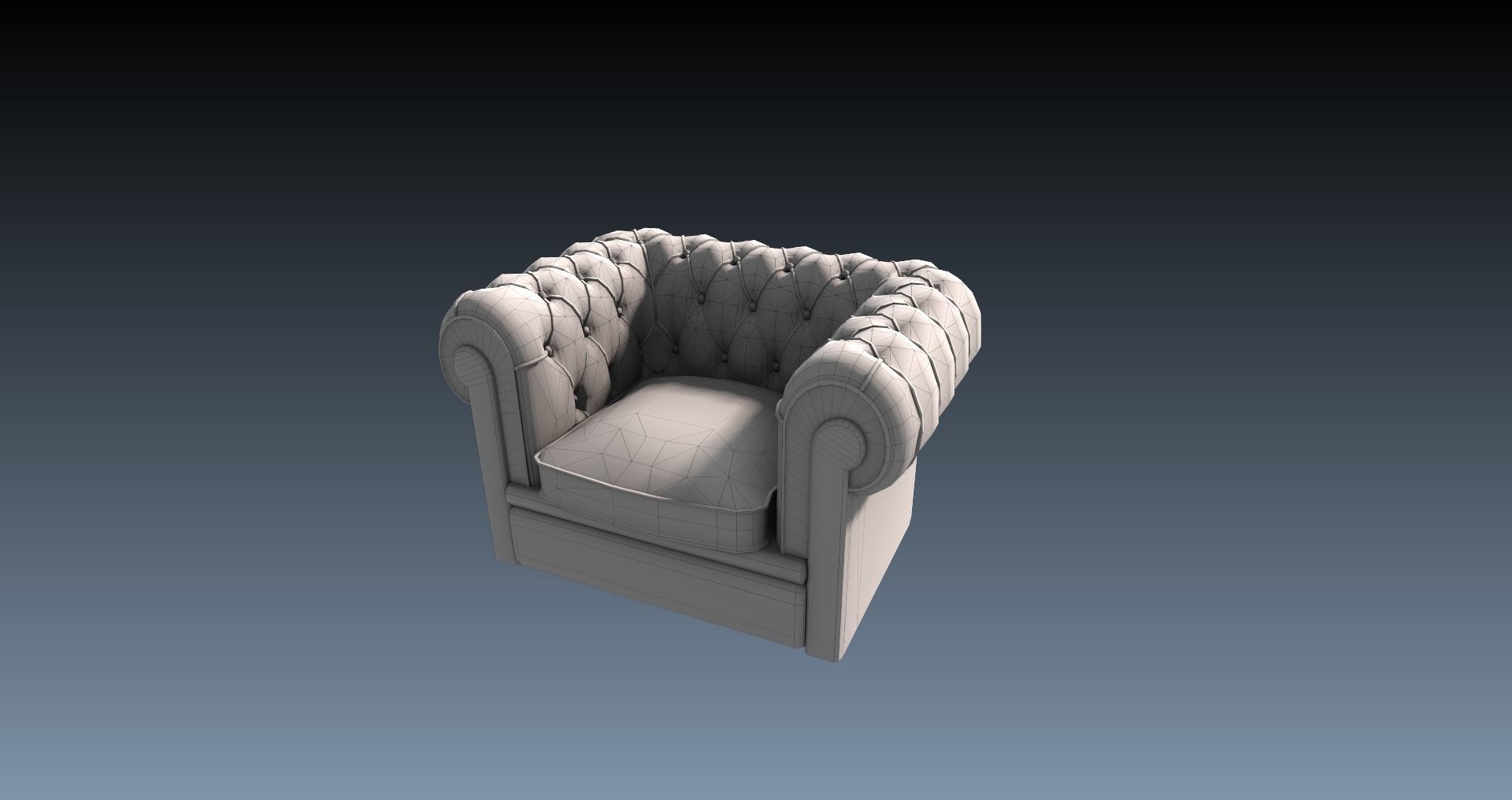 Low-Poly Horror Attic Pack Low-poly 3D model_3