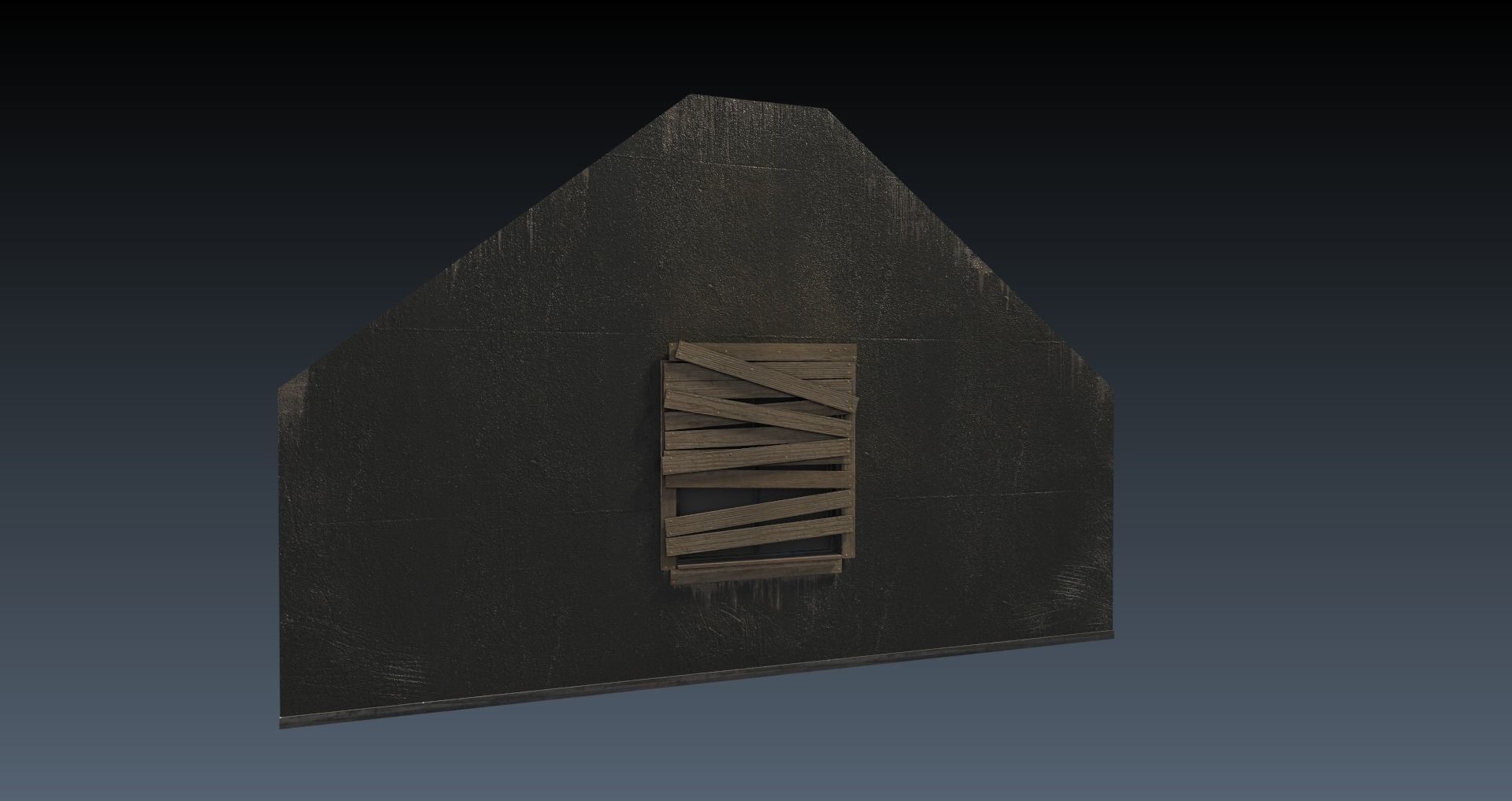 Low-Poly Horror Attic Pack Low-poly 3D model_8