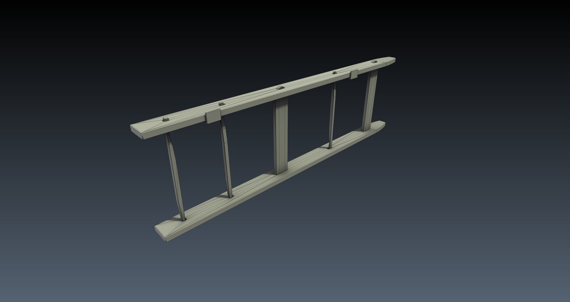 Low-Poly Horror Attic Pack Low-poly 3D model_35