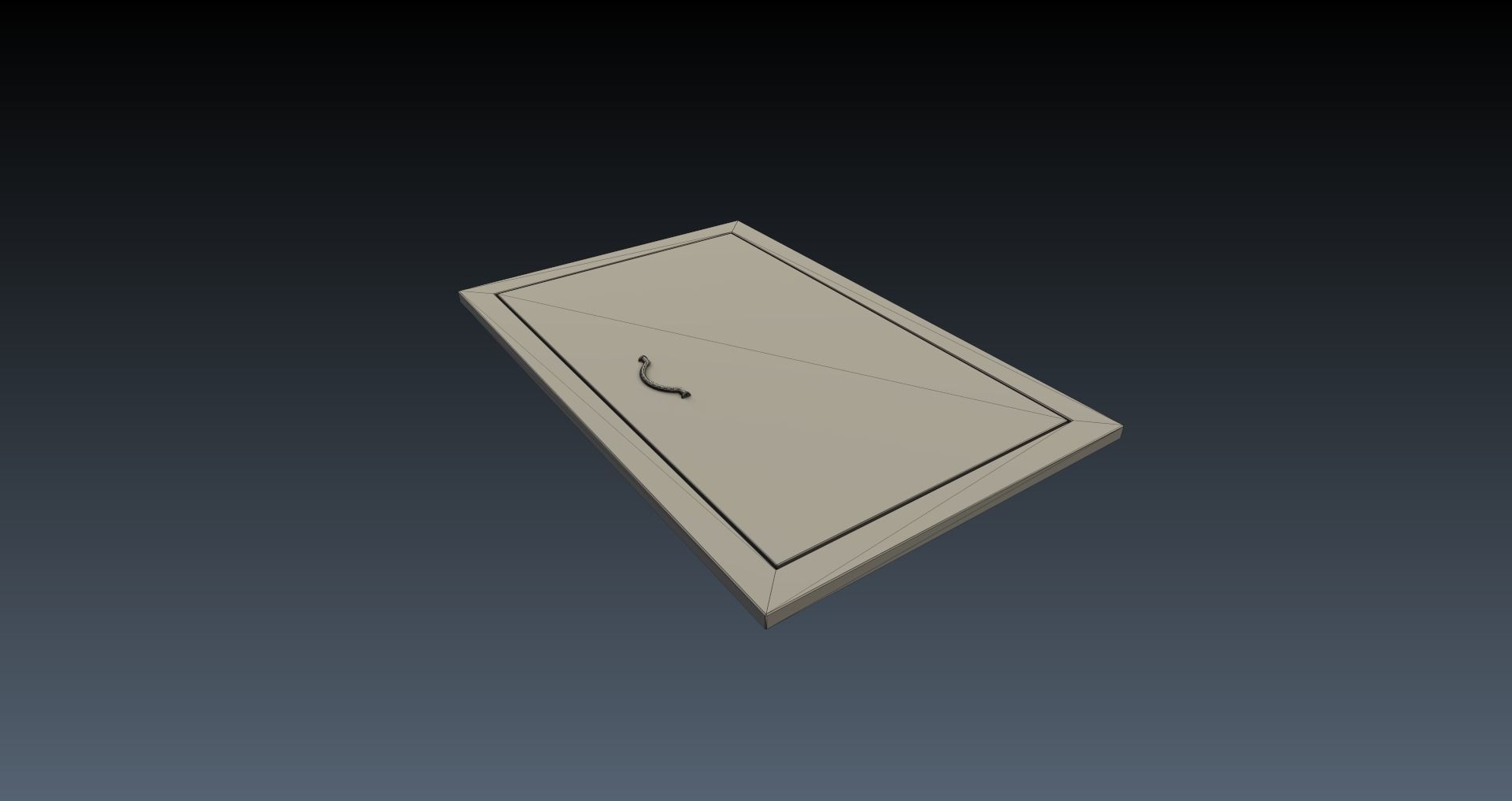 Low-Poly Horror Attic Pack Low-poly 3D model_33