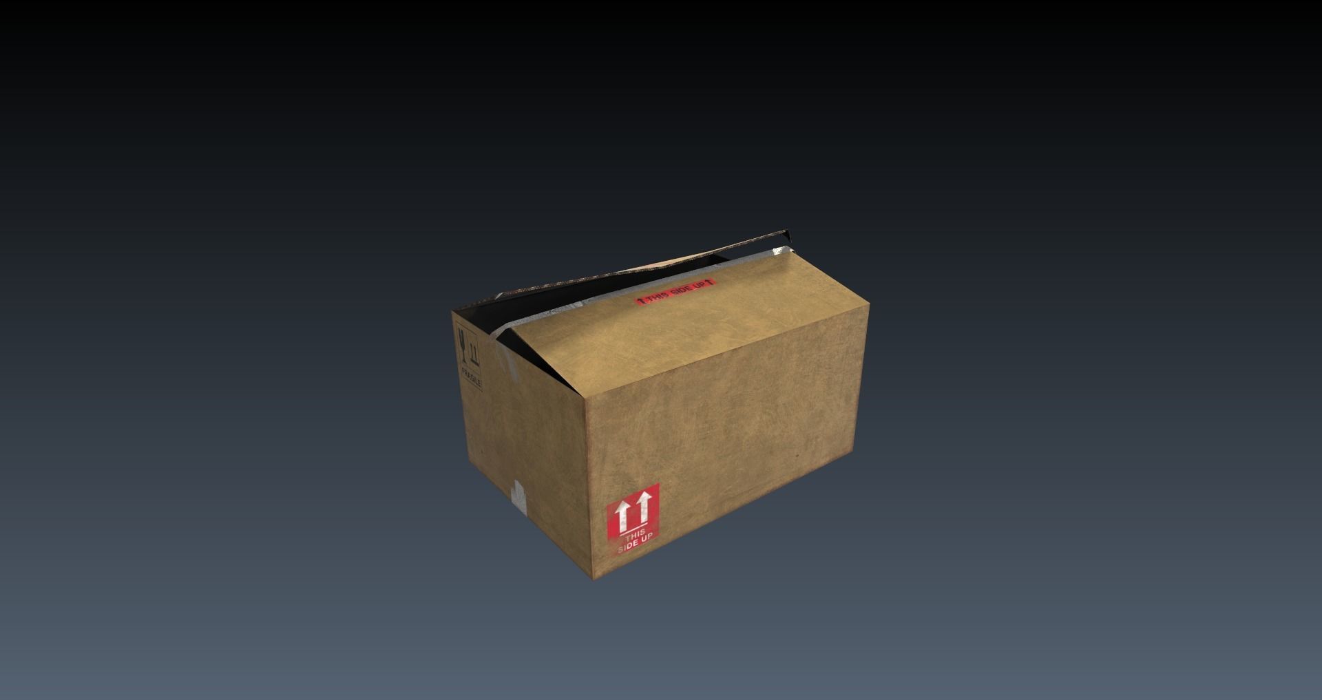 Low-Poly Horror Attic Pack Low-poly 3D model_12