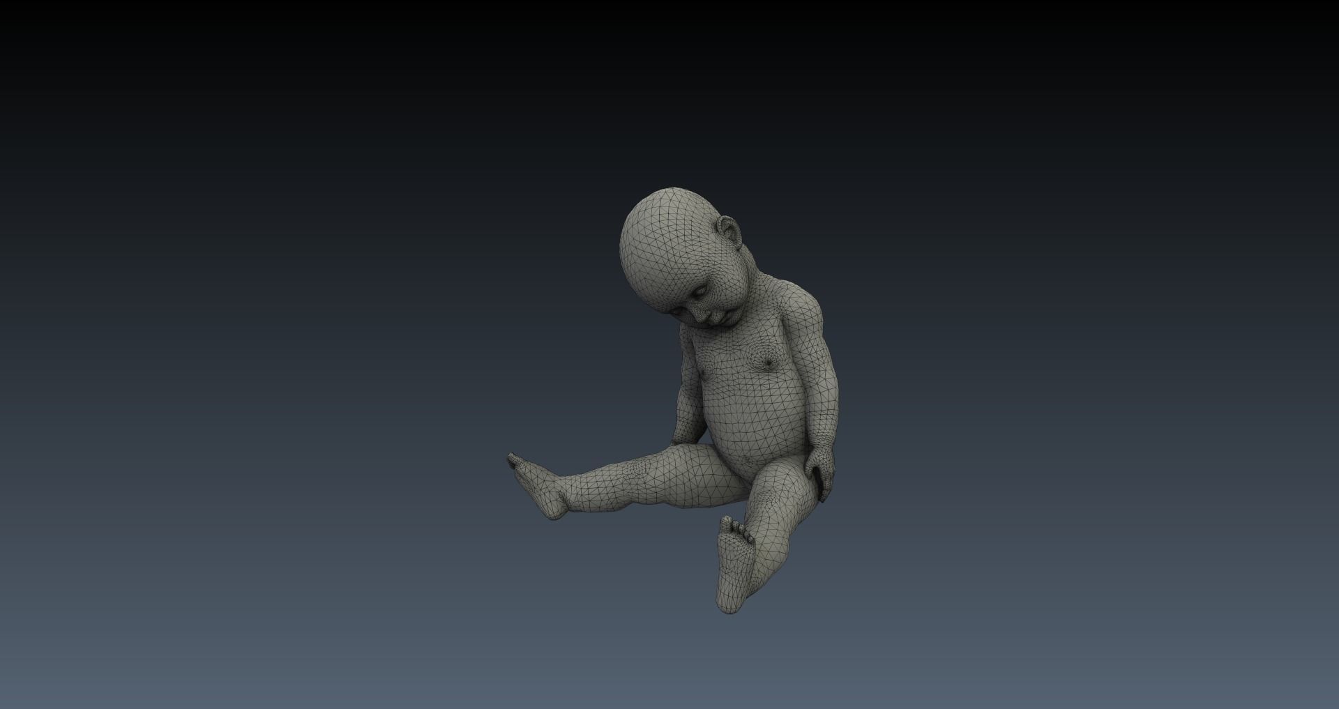 Low-Poly Horror Attic Pack Low-poly 3D model_47