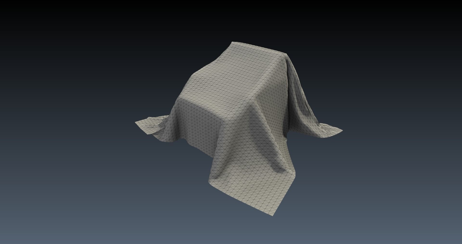 Low-Poly Horror Attic Pack Low-poly 3D model_19