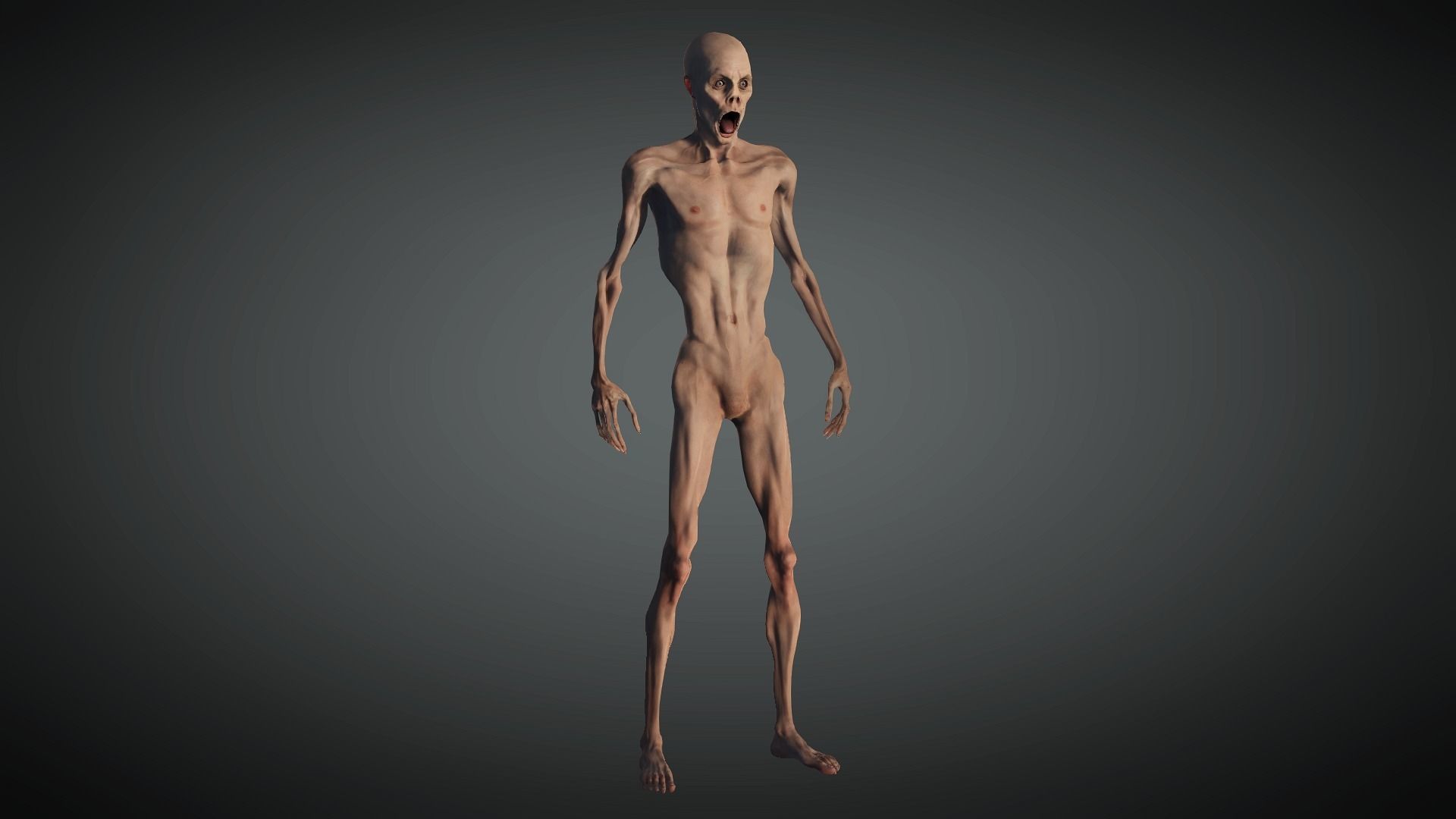 Low-Poly Horror Attic Pack Low-poly 3D model_62