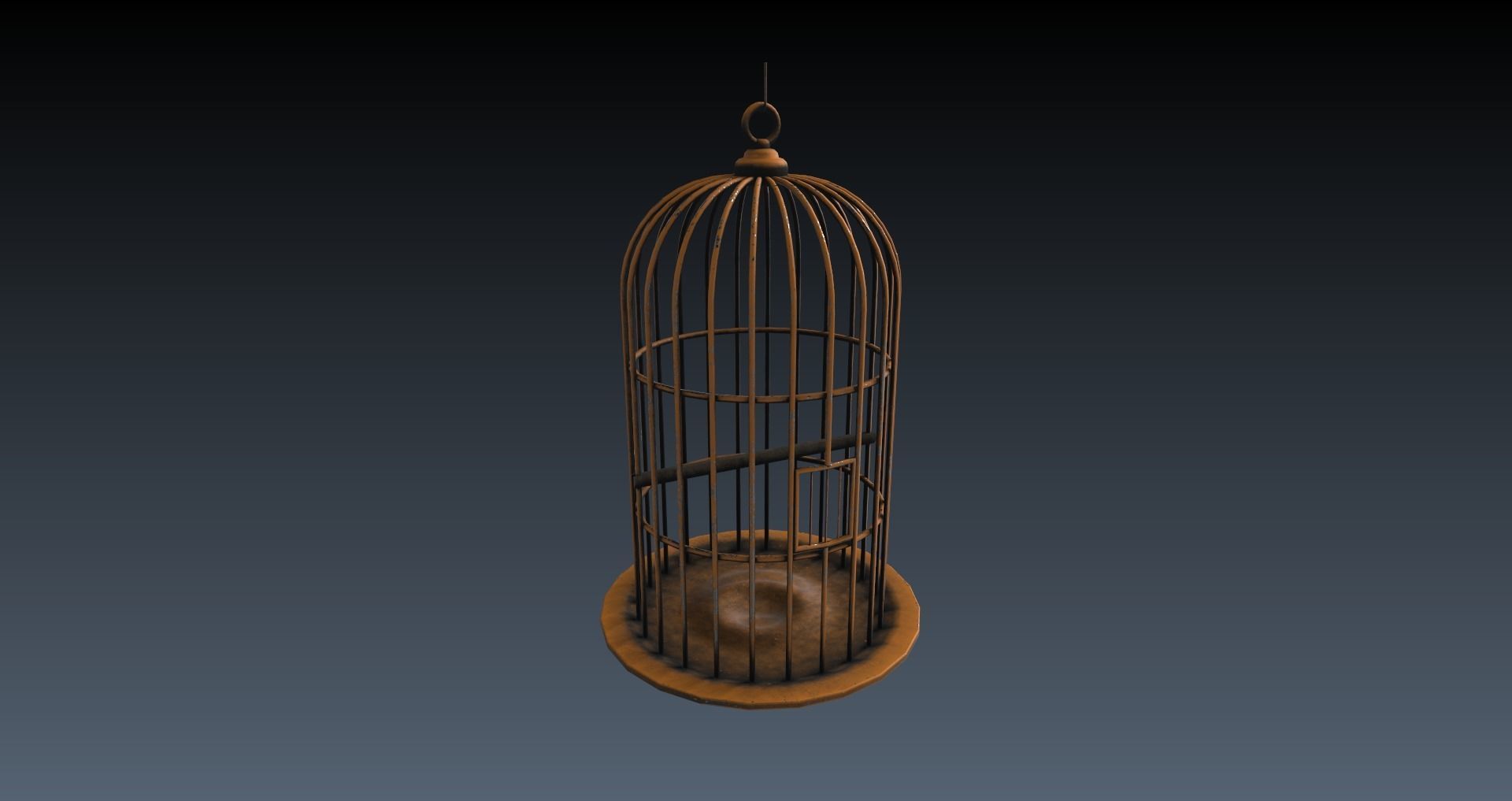 Low-Poly Horror Attic Pack Low-poly 3D model_4