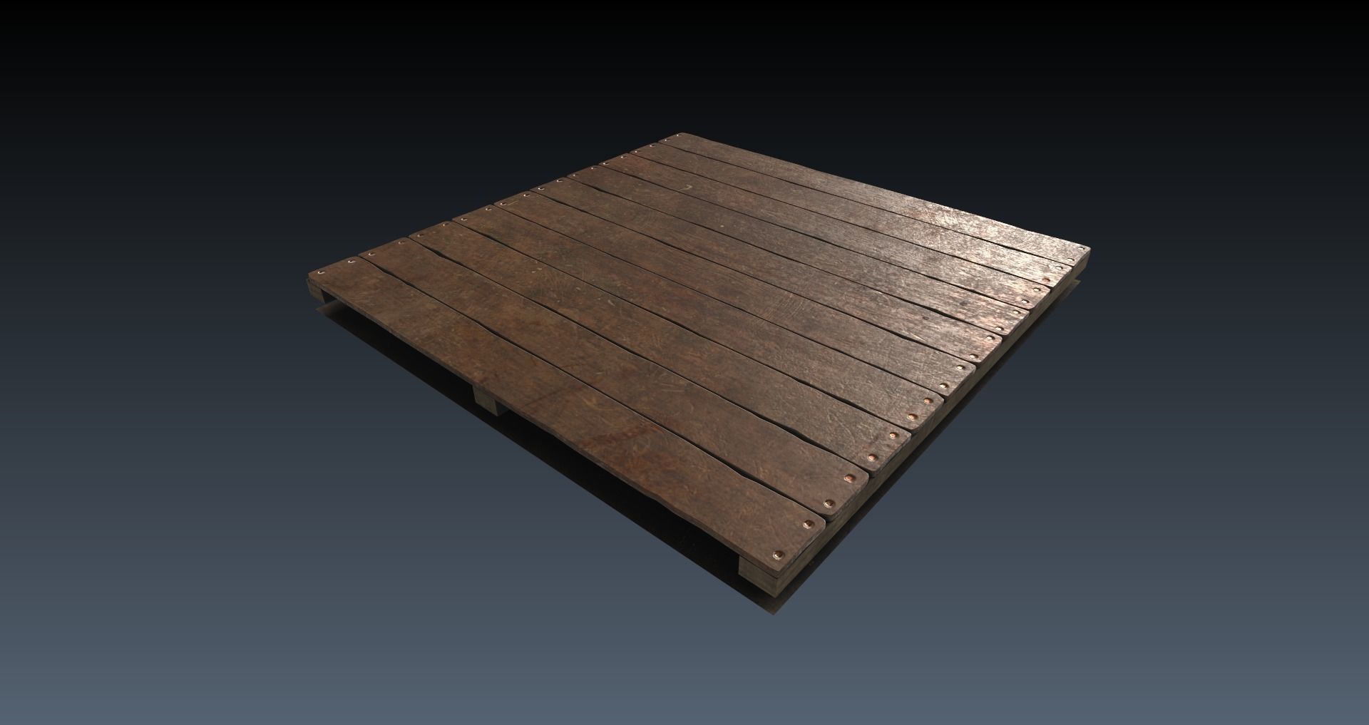 Low-Poly Horror Attic Pack Low-poly 3D model_31