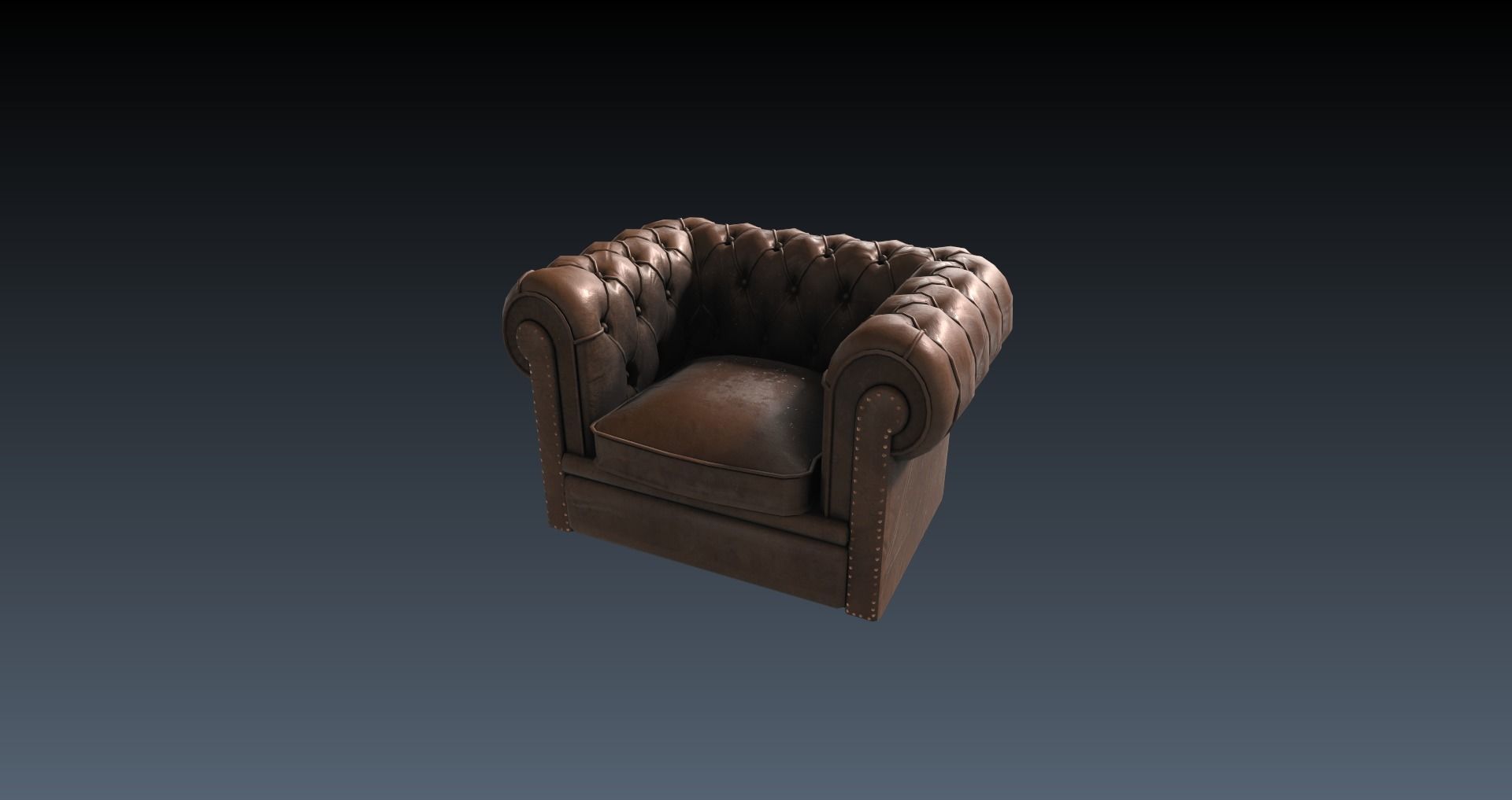 Low-Poly Horror Attic Pack Low-poly 3D model_2