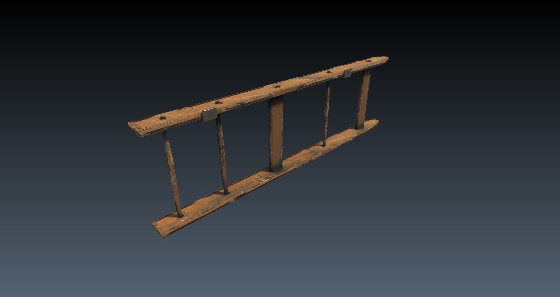 Low-Poly Horror Attic Pack Low-poly 3D model_34