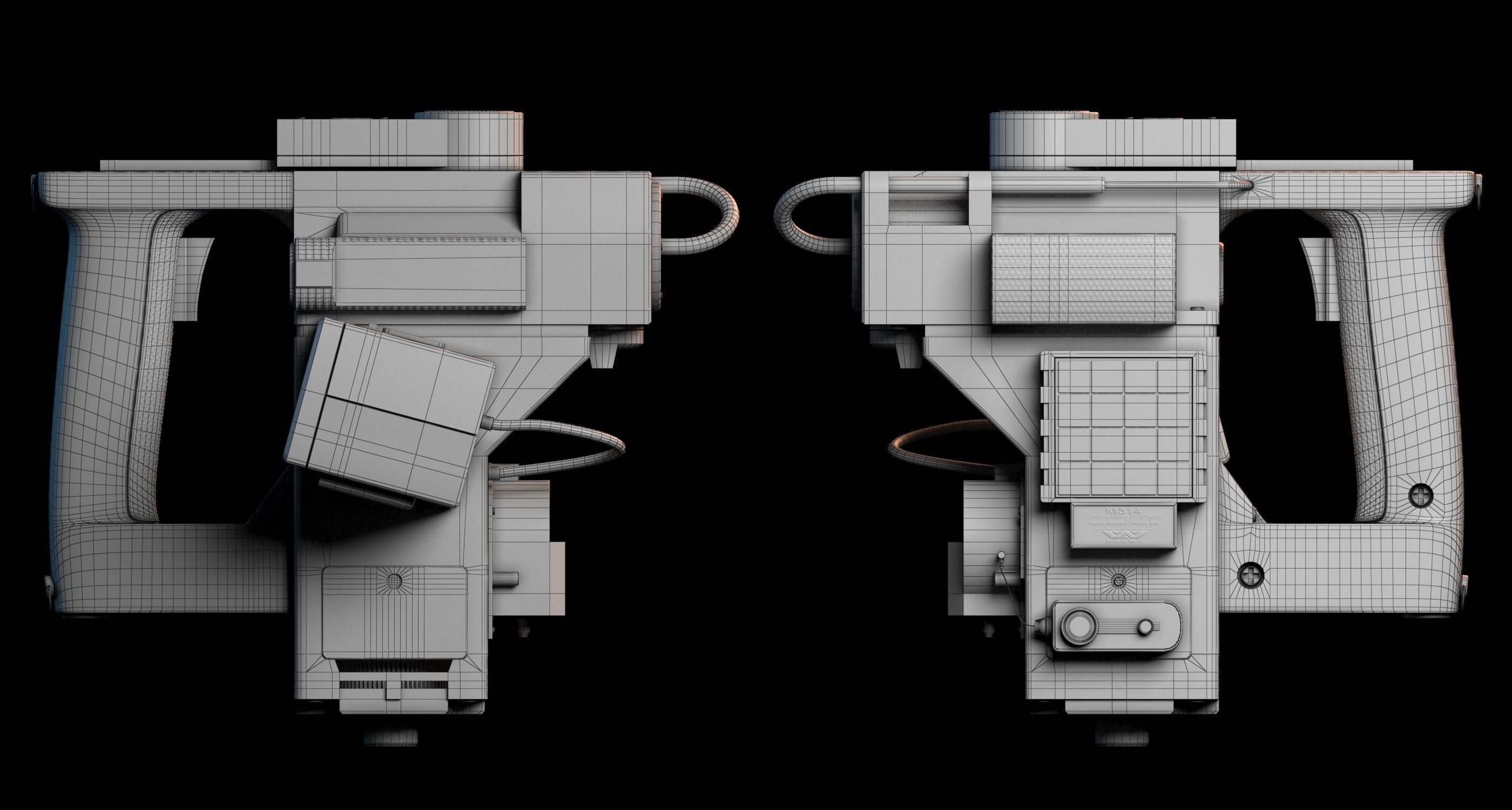 M314 Motion Tracker Aliens 3D model_9