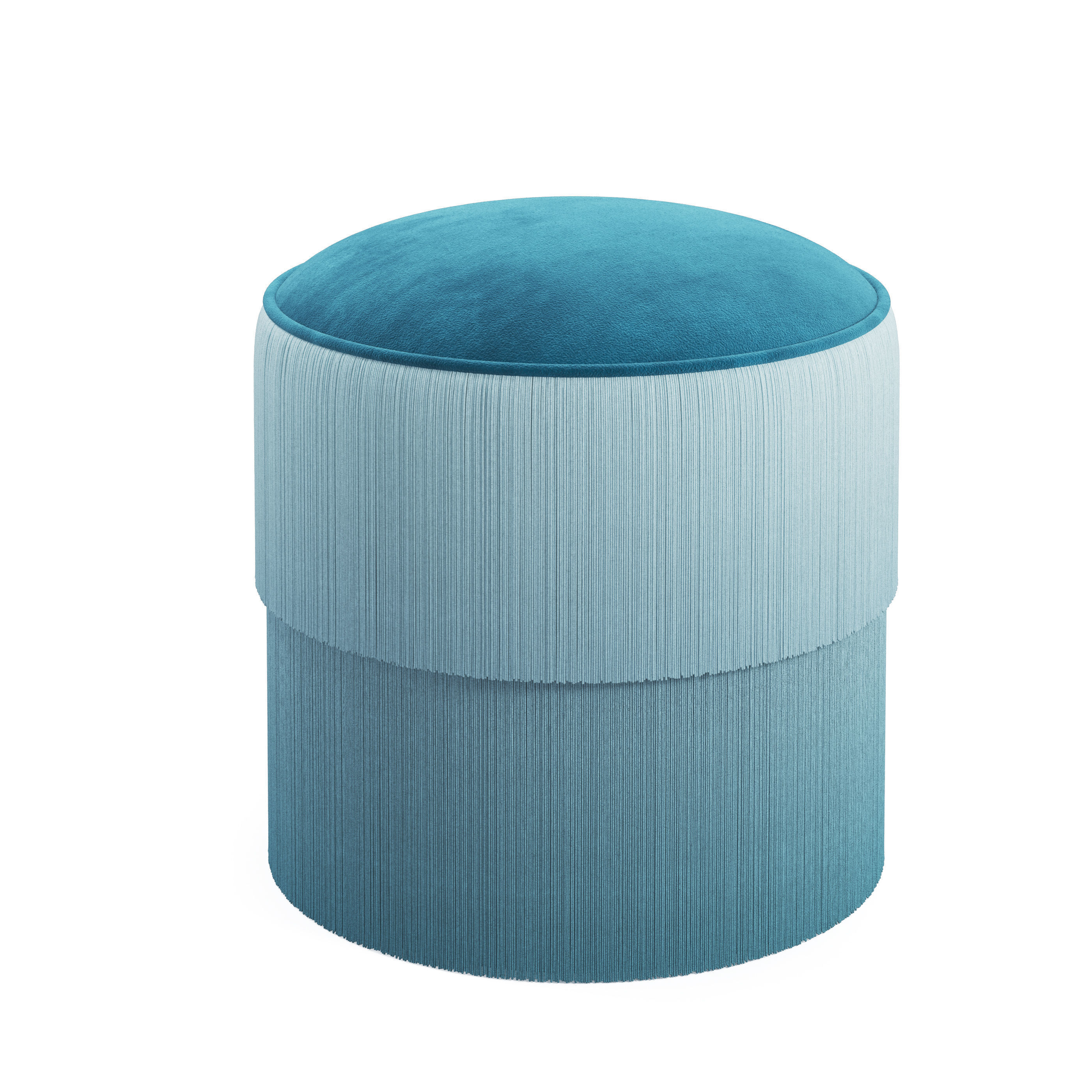 Fringes Ottoman 3D model_2