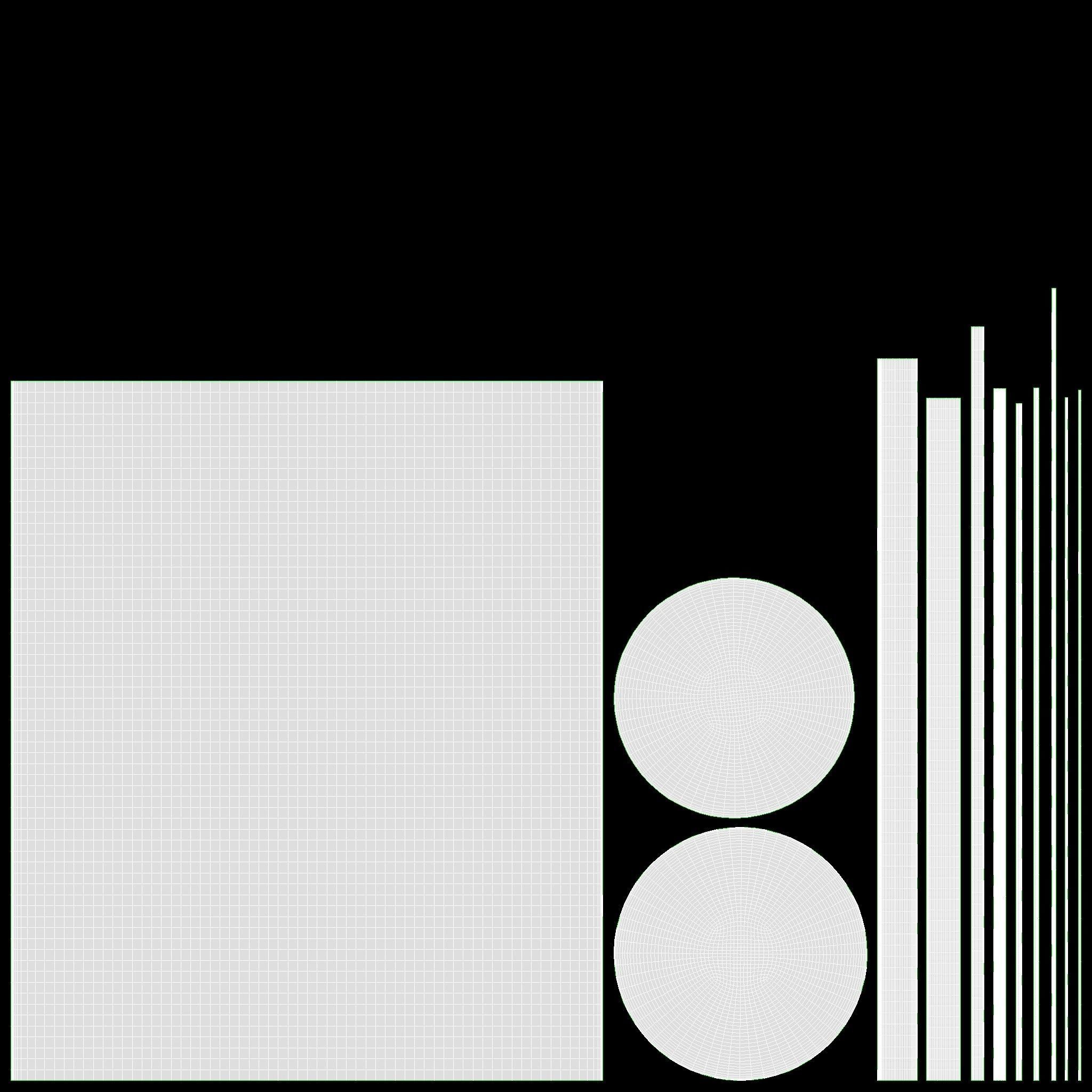 Advertising poster column mockup 3D model_13