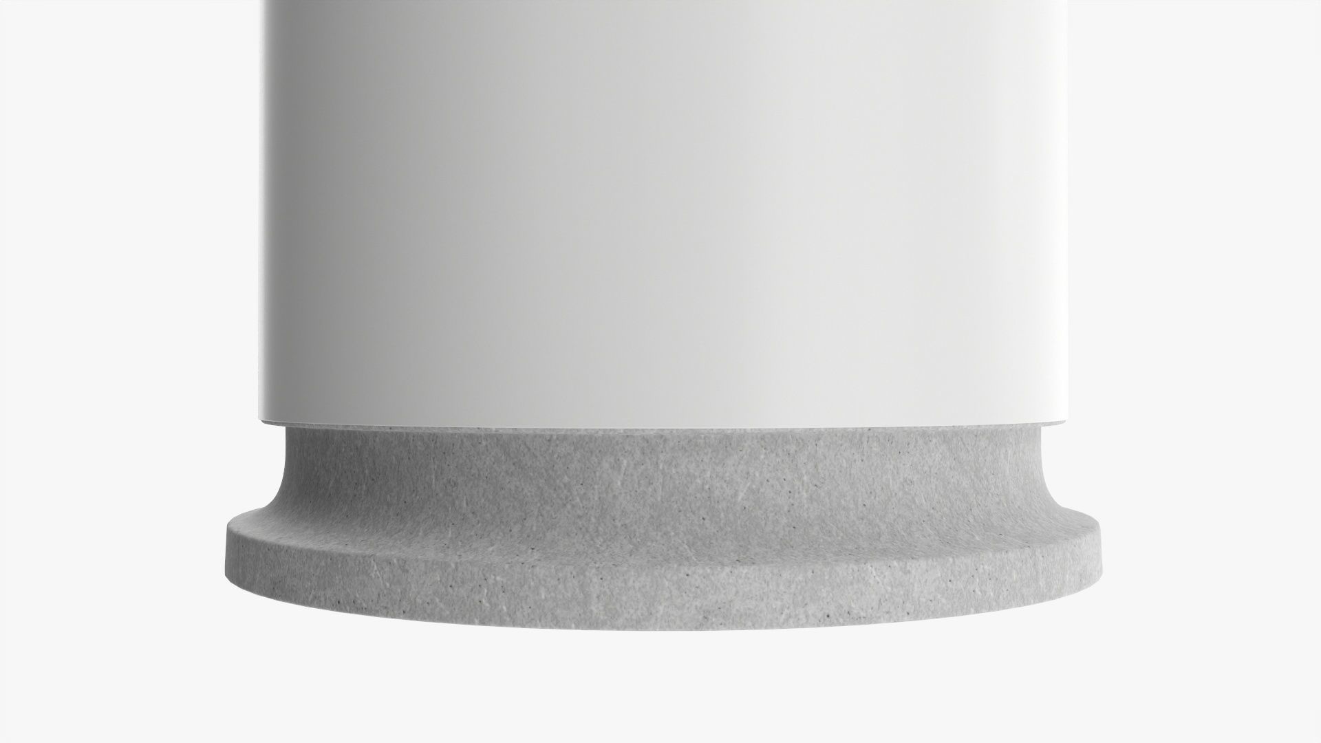 Advertising poster column mockup 3D model_2